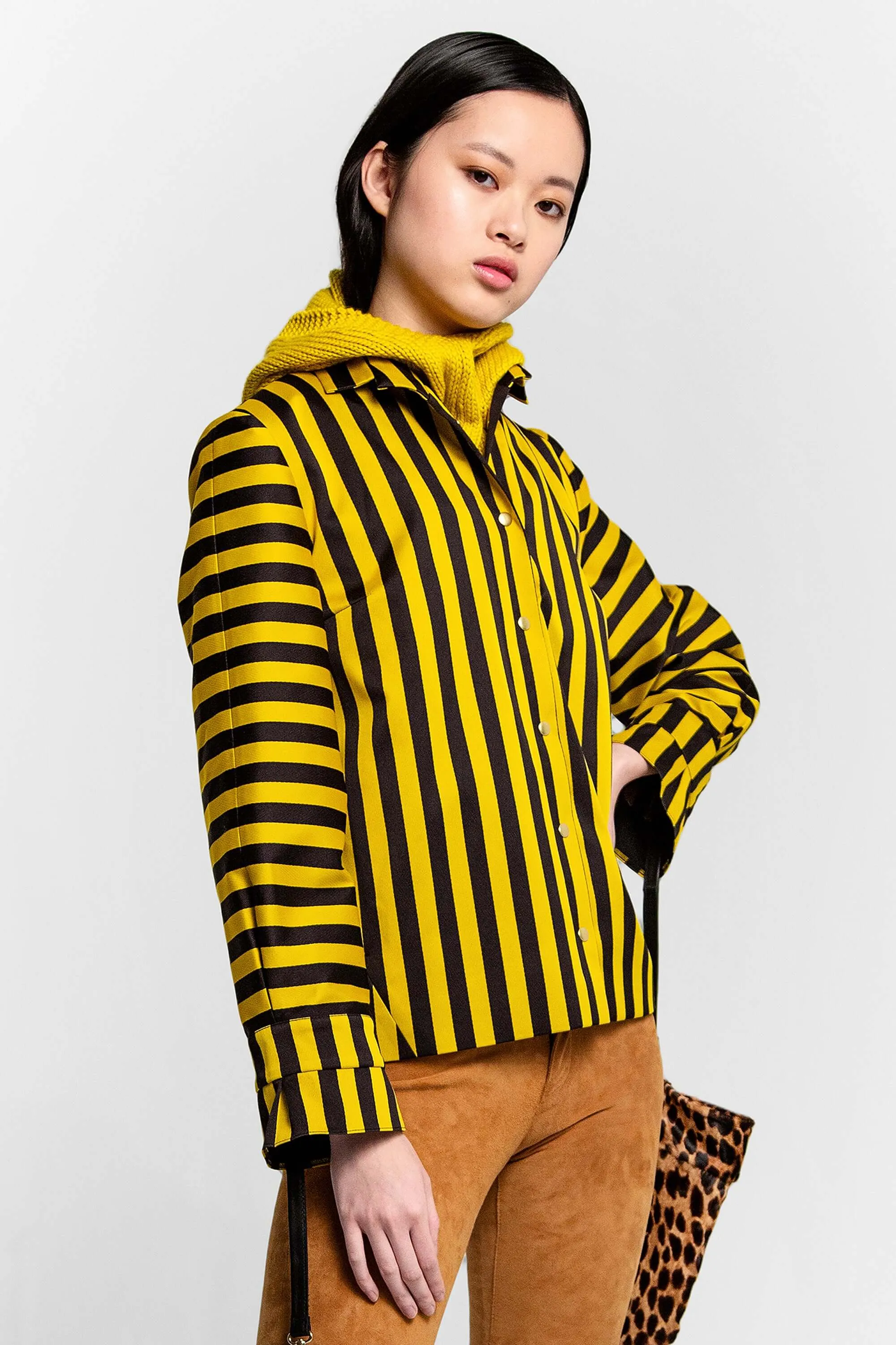 Veste Coco à rayures abeille