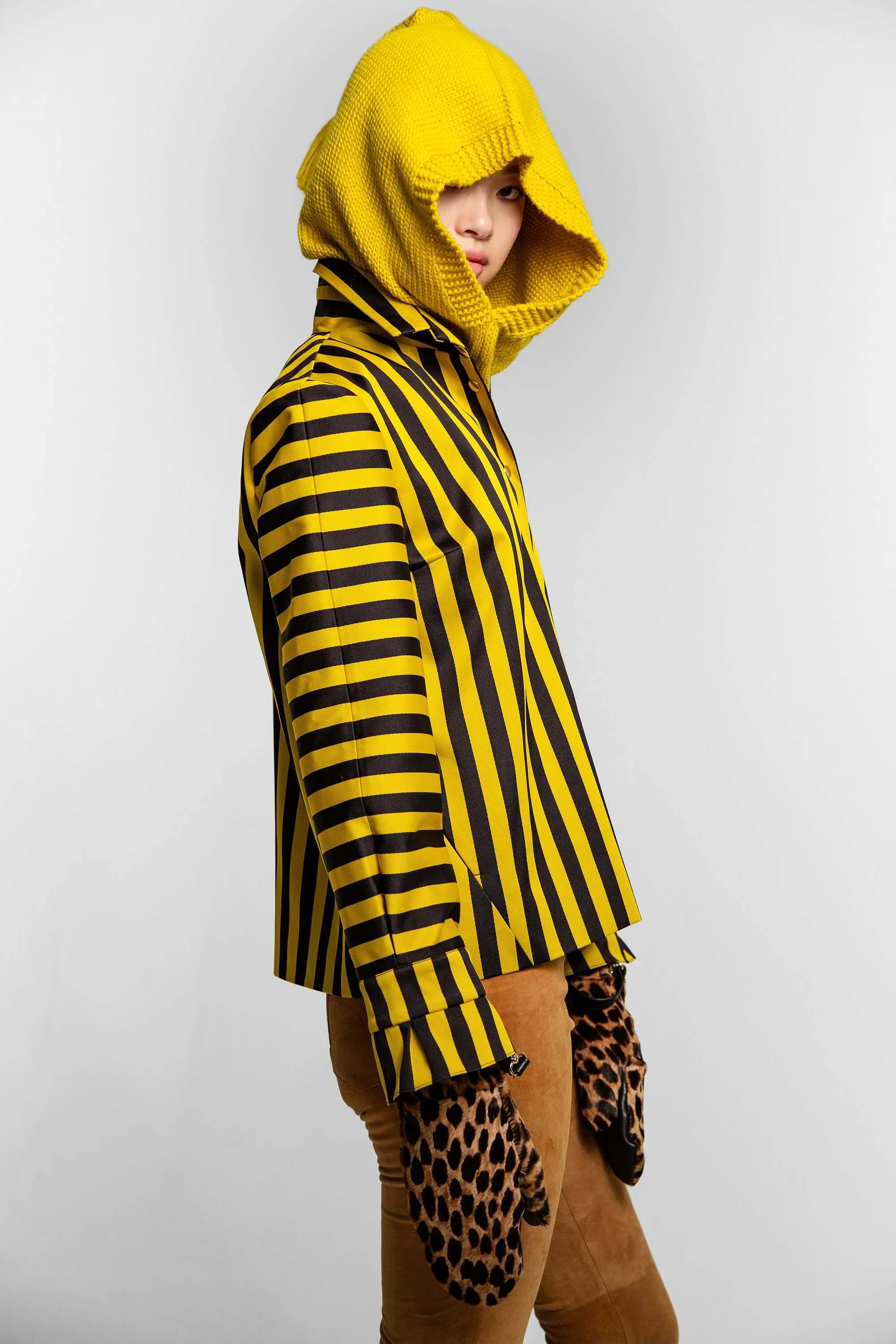 Veste Coco à rayures abeille