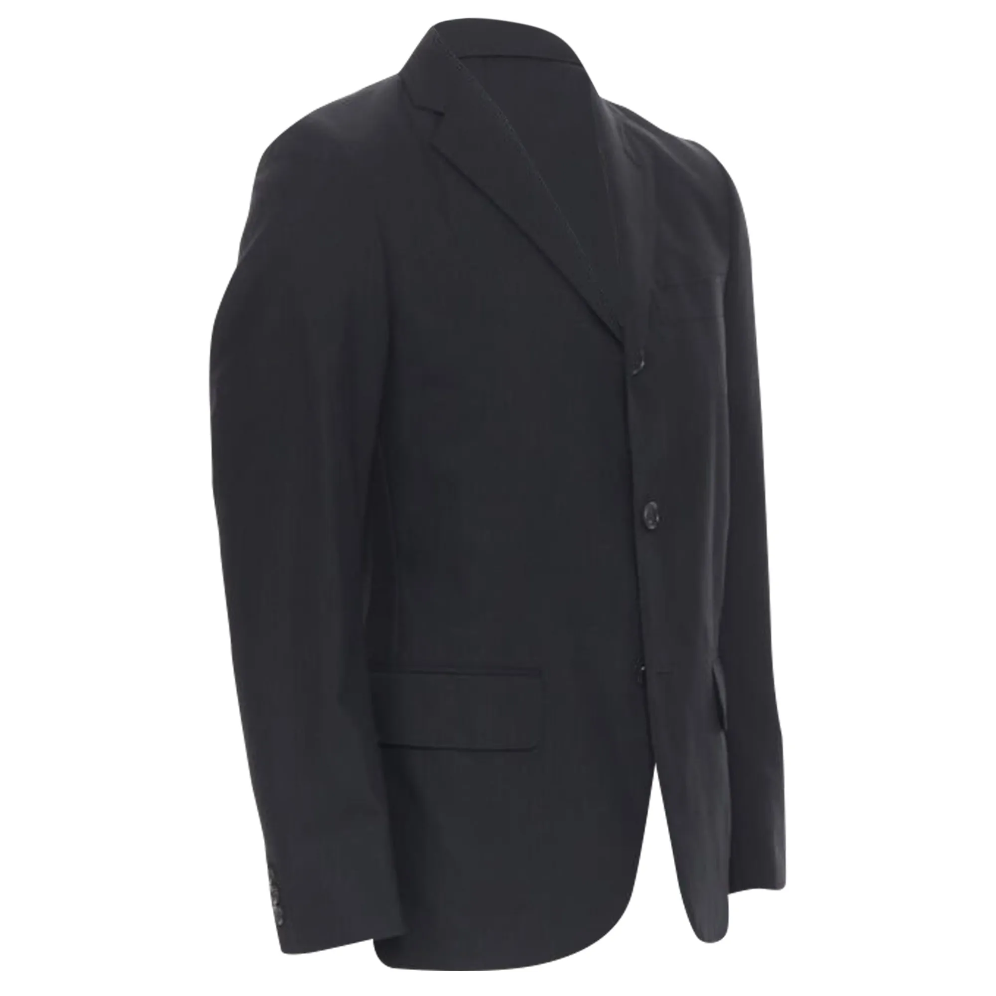 Blazer sport en laine à rayures Comme Des Garcons