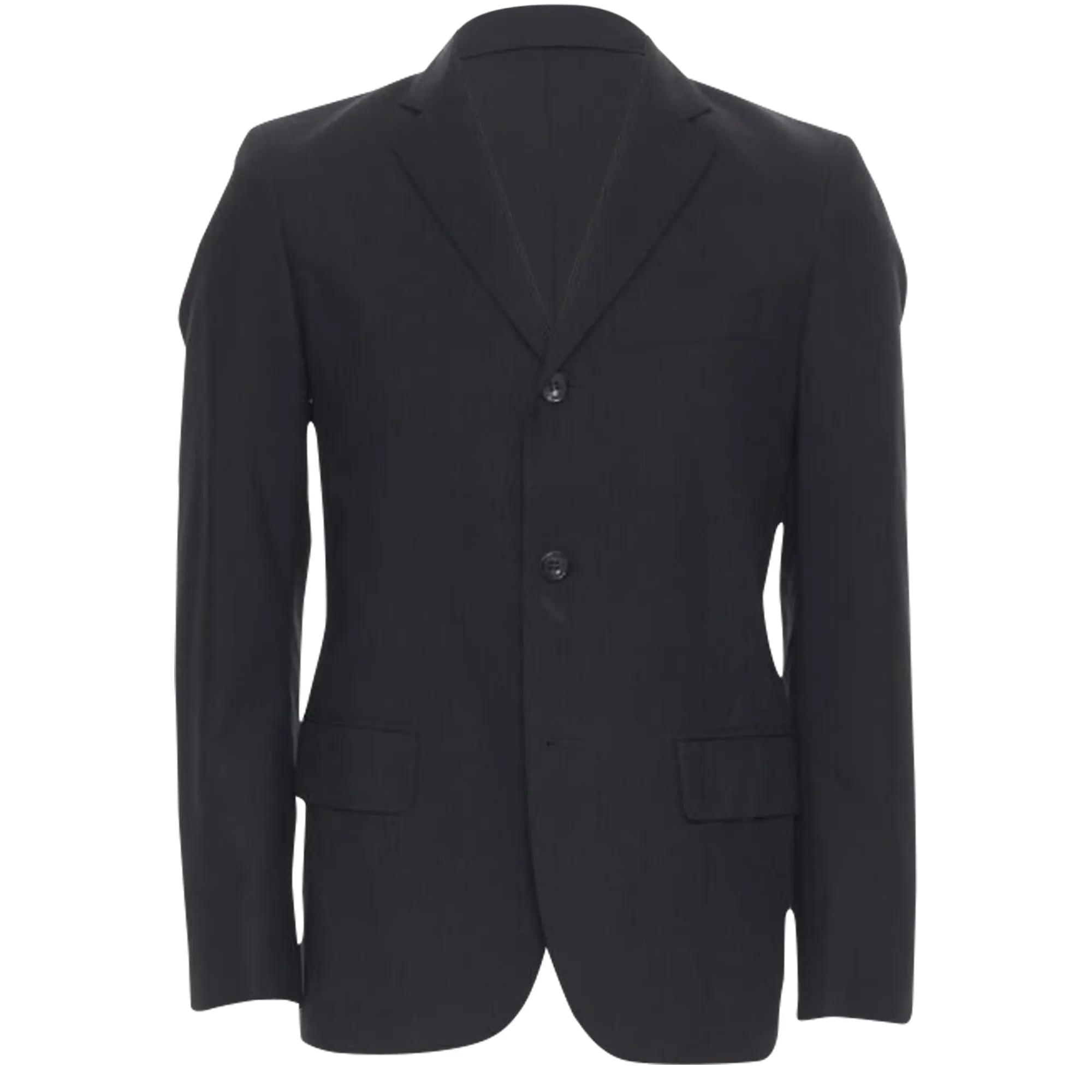 Blazer sport en laine à rayures Comme Des Garcons
