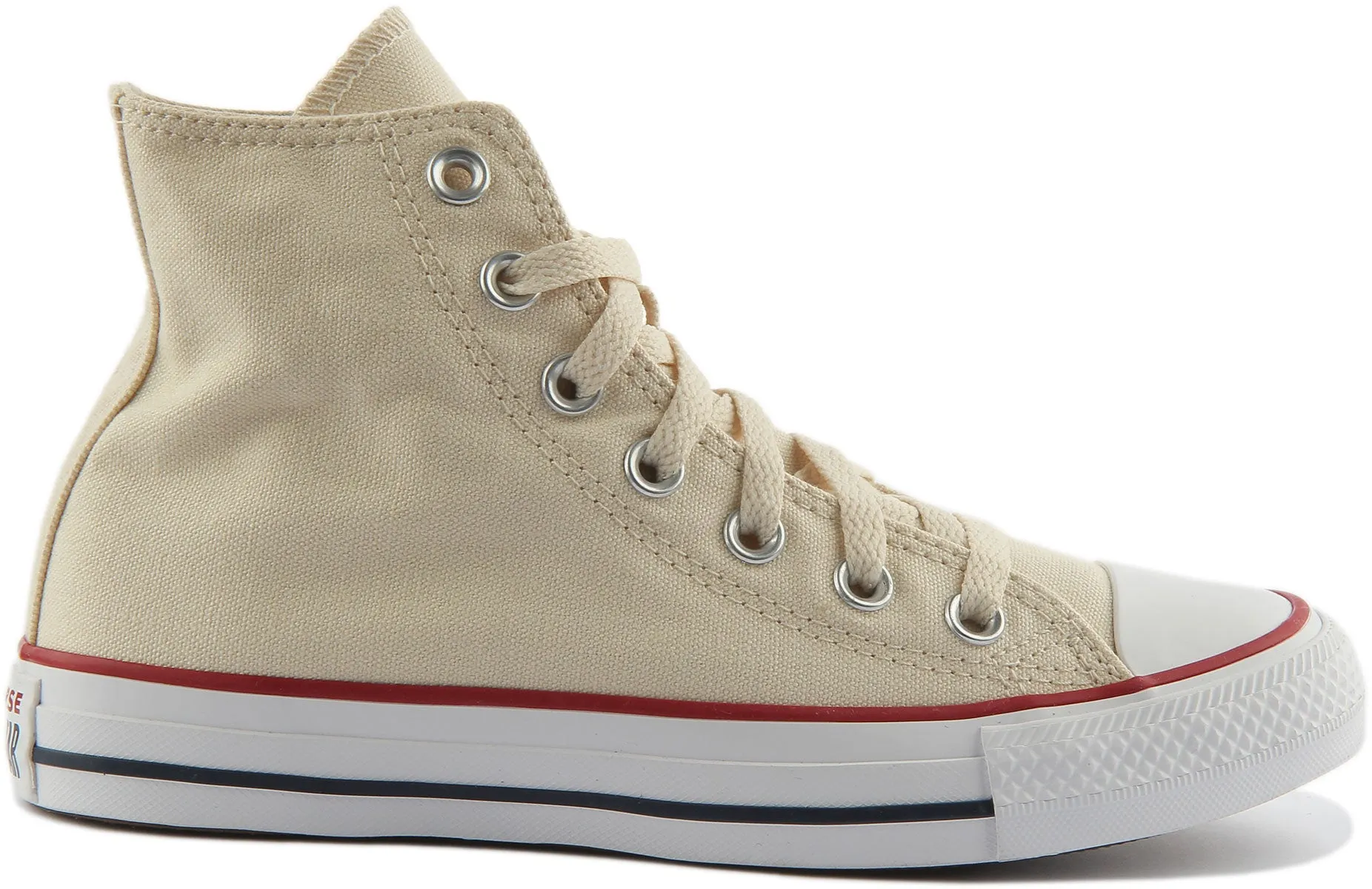 Converse All Star Hi Top 159484 en couleur crème Chaussures Converse