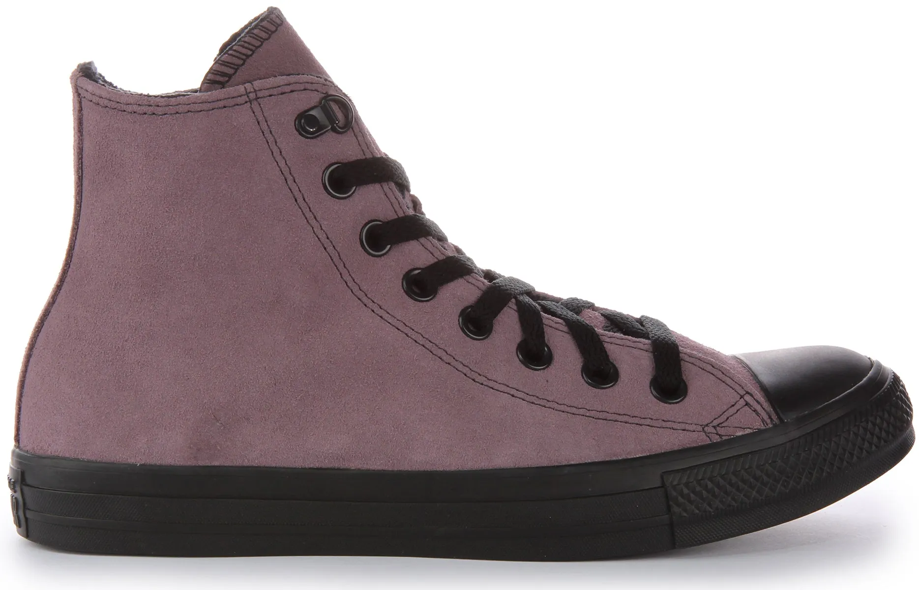 Converse All Star Hiver en Daim A05612C Chaussures en Violet Converse