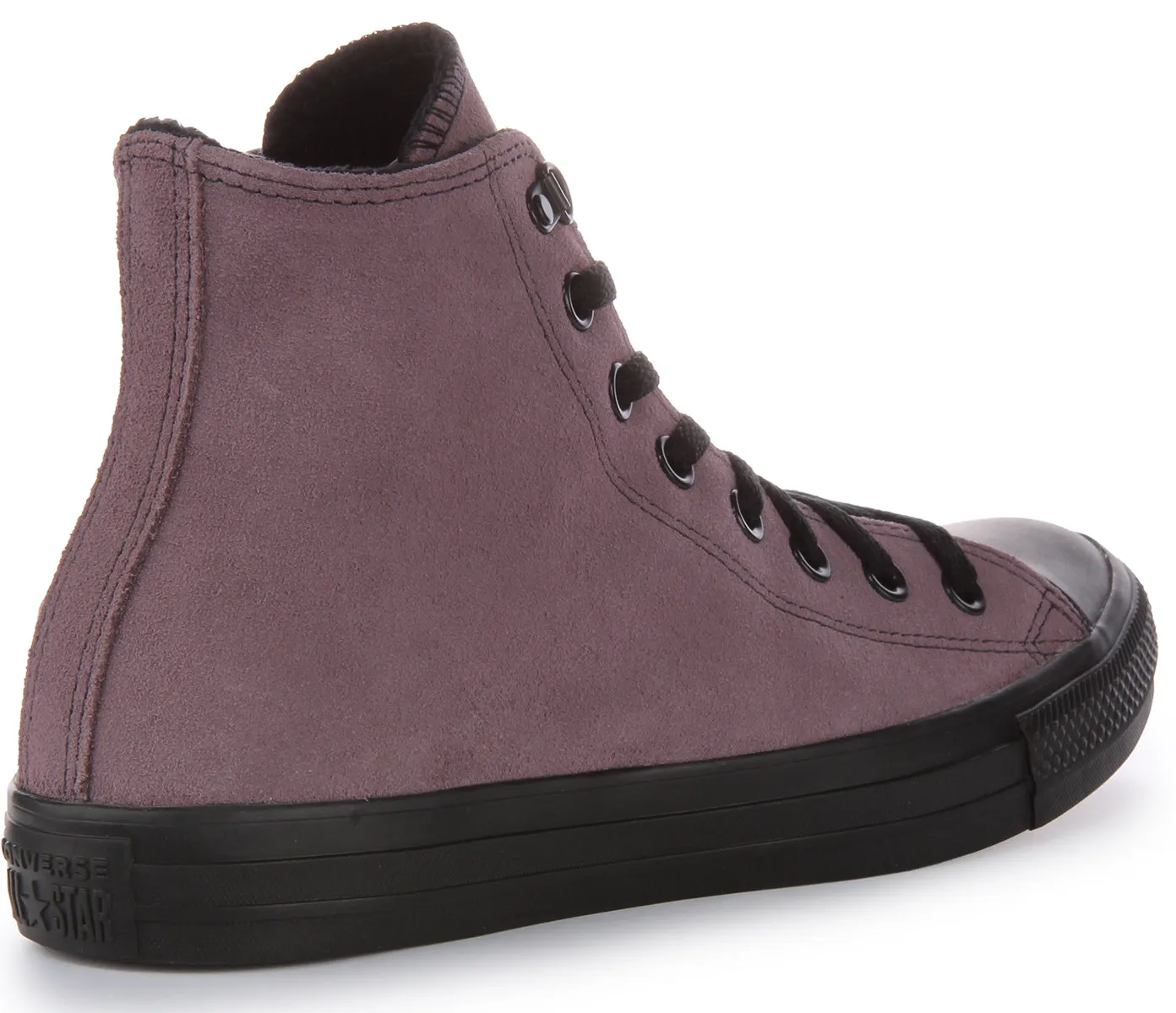 Converse All Star Hiver en Daim A05612C Chaussures en Violet Converse