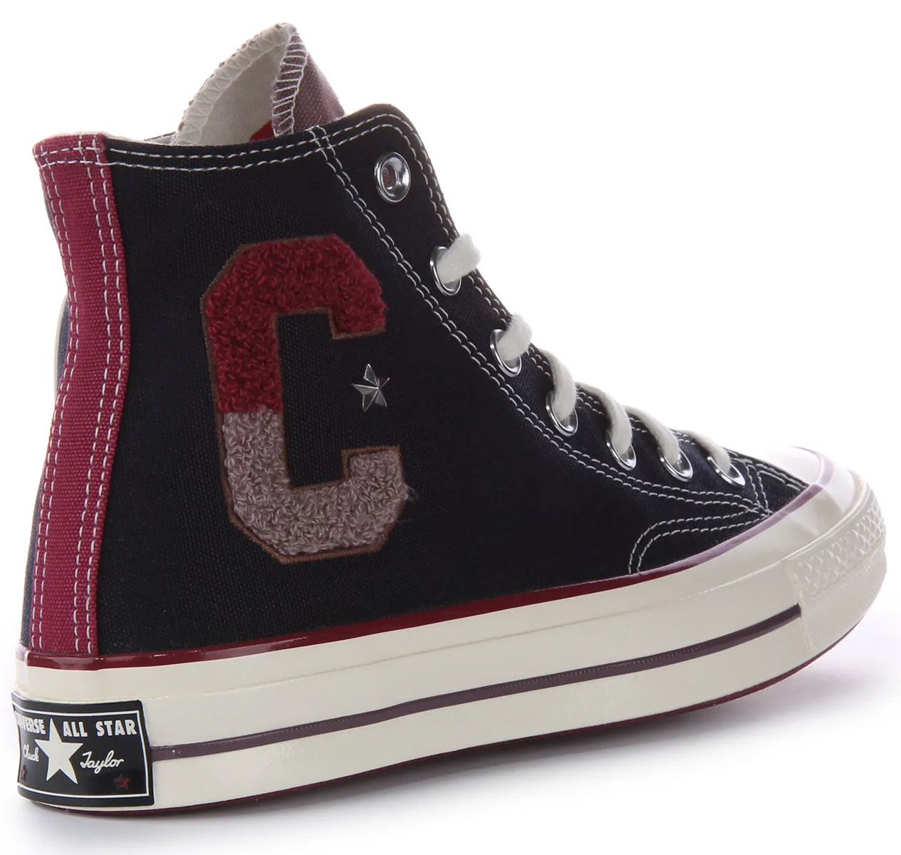 Converse Chuck 70 A07980C Chaussures Converse en Marine Rouge avec Lettre C