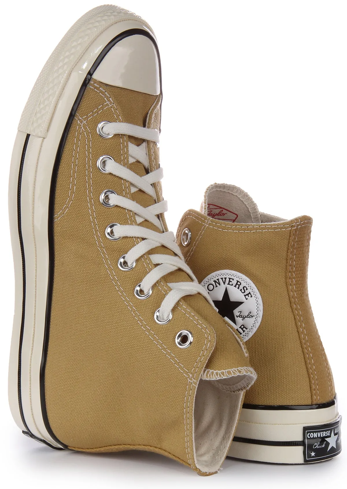 Chaussures Converse Chuck 70 Hi A04590C en couleur sable