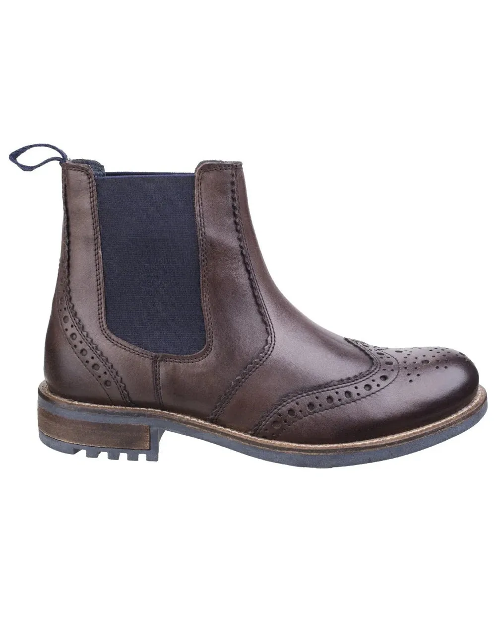 Chaussures Brogues Chelsea de Cirencester dans les Cotswold
