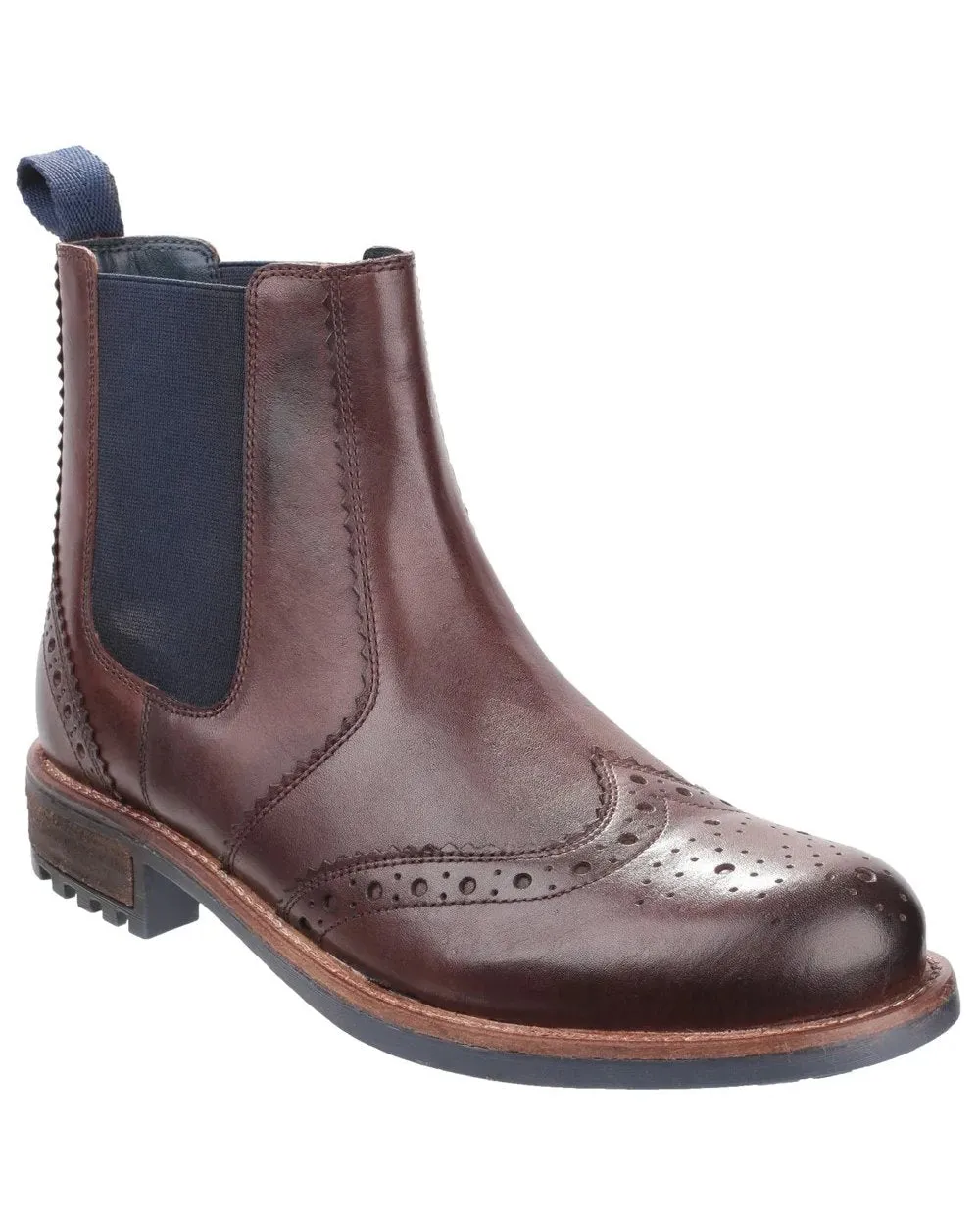 Chaussures Brogues Chelsea de Cirencester dans les Cotswold