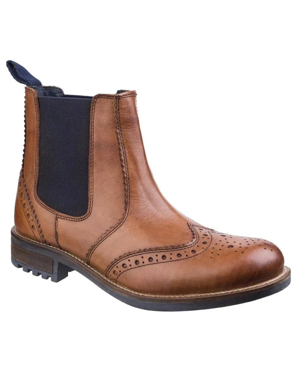 Chaussures Brogues Chelsea de Cirencester dans les Cotswold