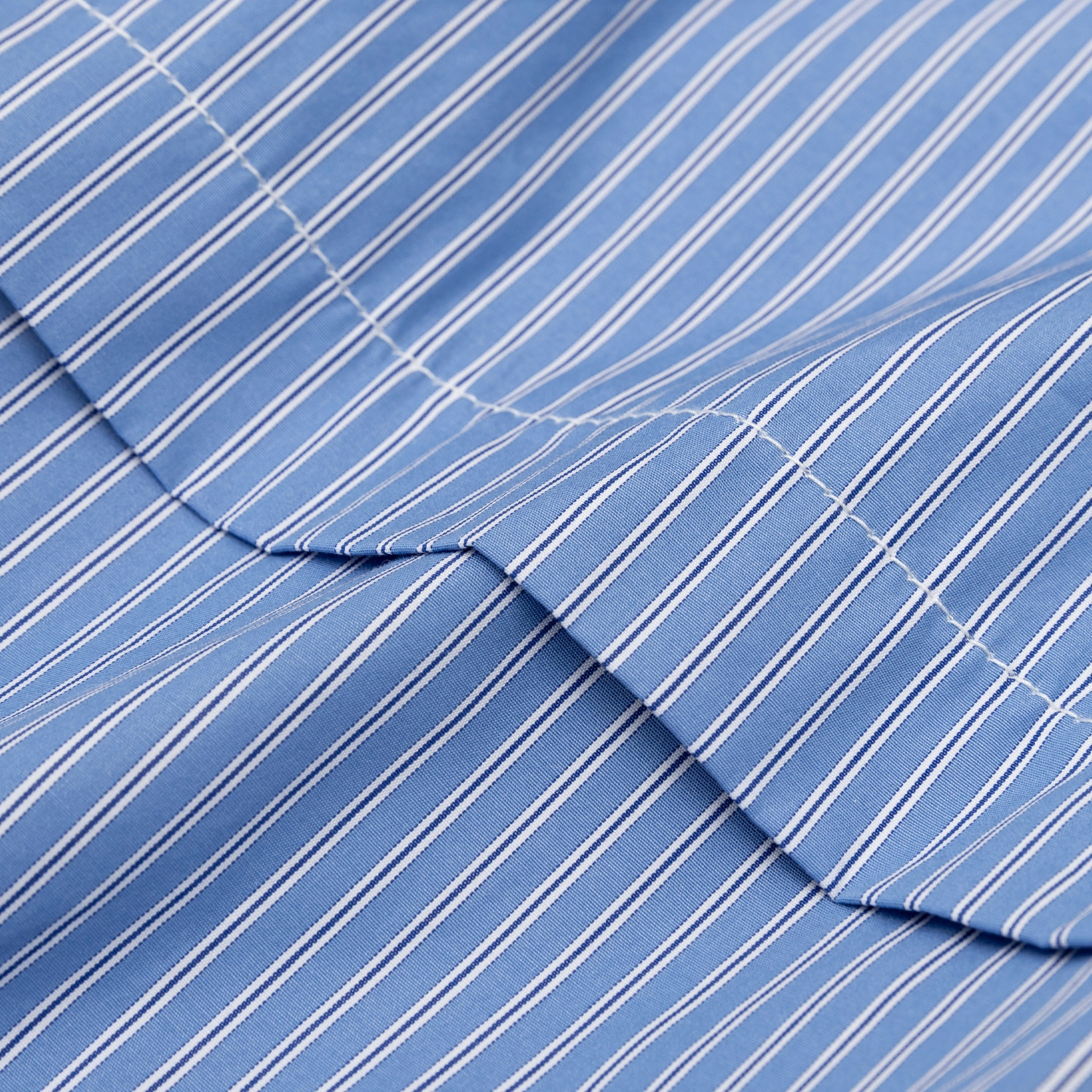 COTTON STRIPE MULTI POCKET L/S SHIRT