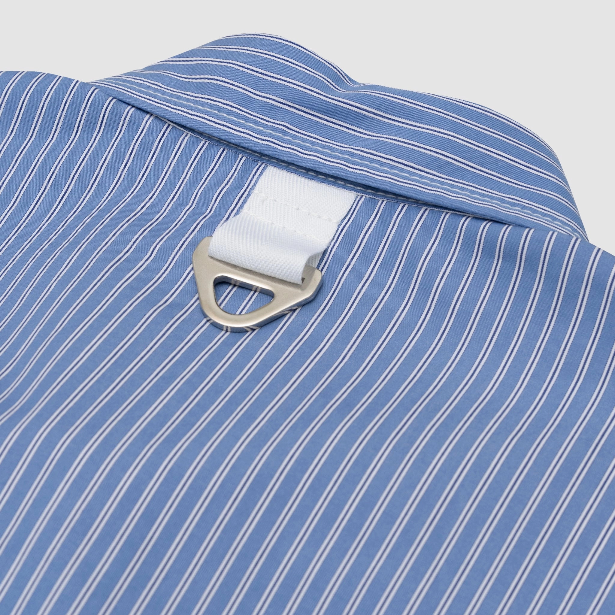 COTTON STRIPE MULTI POCKET L/S SHIRT