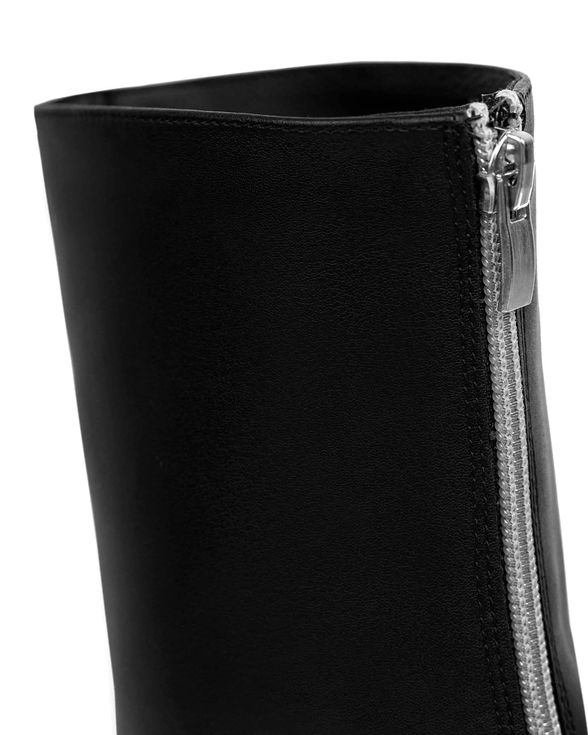 Bottes vegan en cuir de cactus Cyber Desserto® | Noir