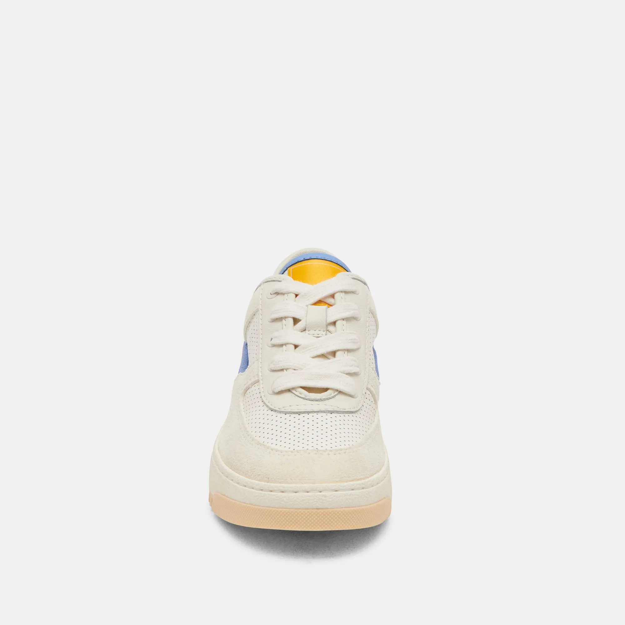 CYRIL SNEAKERS BLEU MULTI CUIR