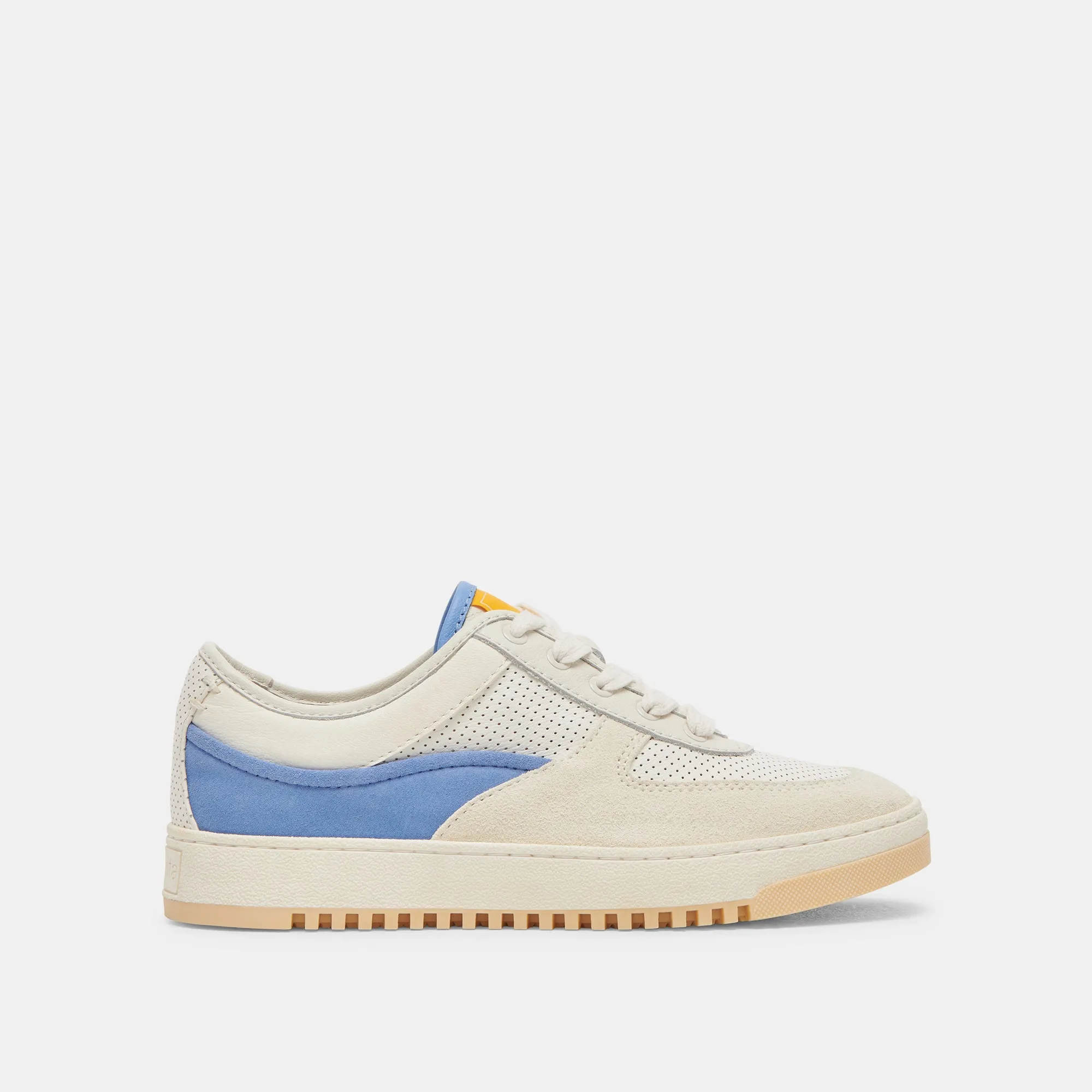 CYRIL SNEAKERS BLEU MULTI CUIR