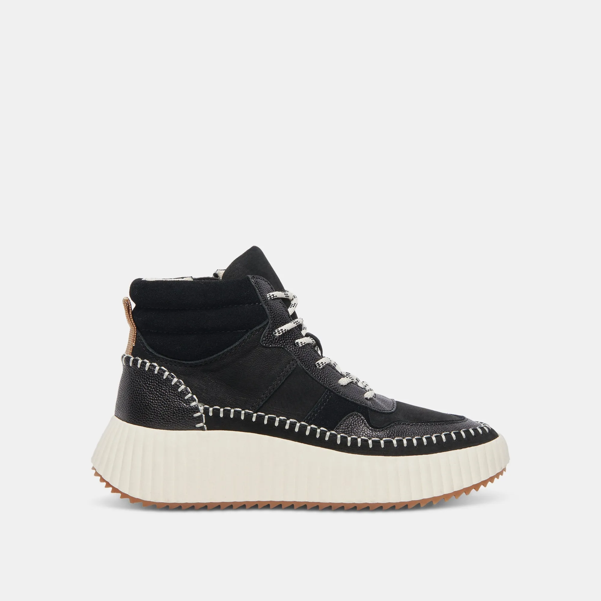 DALEY SNEAKERS NOIR SUÈDE MULTICOLORE