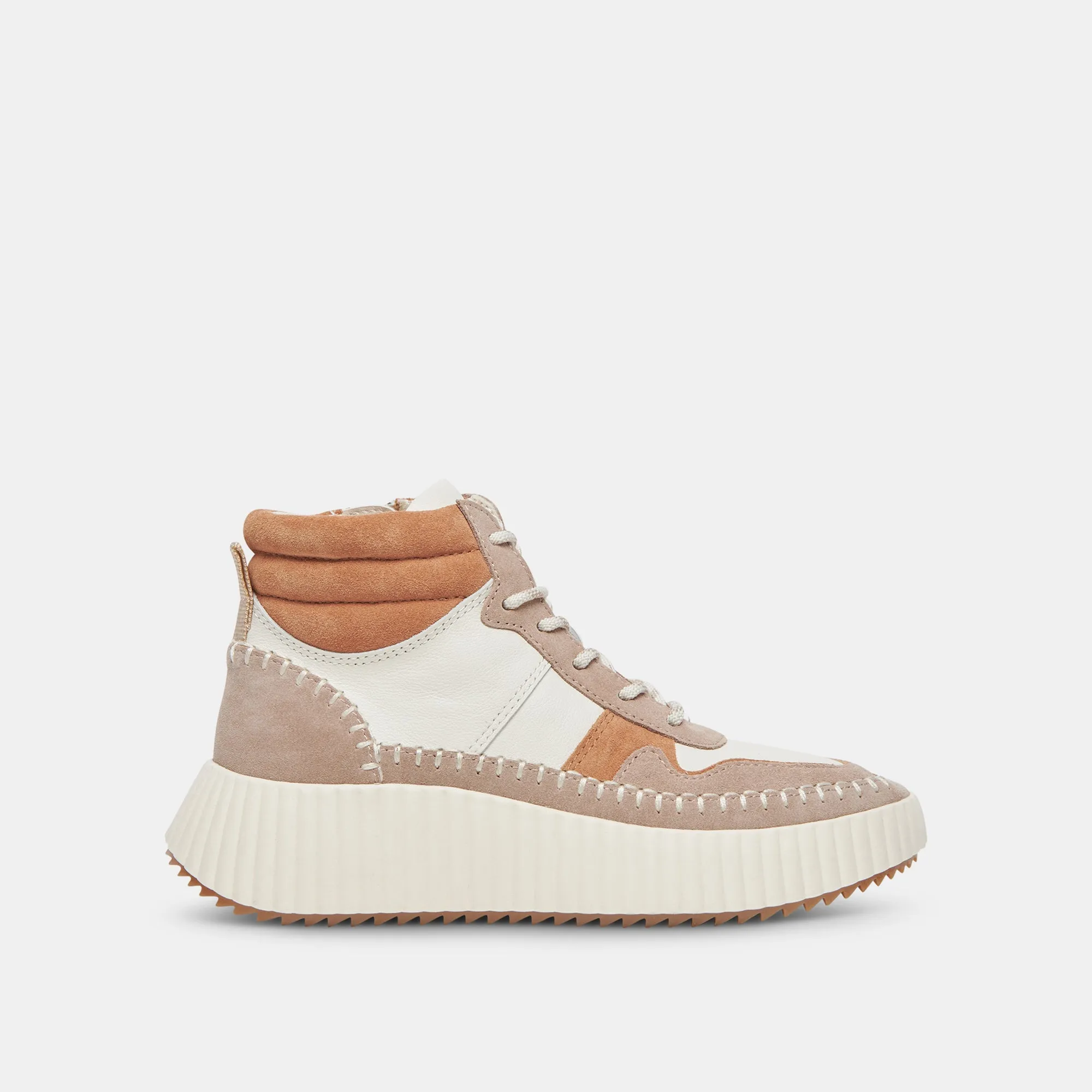 DALEY SNEAKERS MULTICOLORE SUÈDE TAUPE