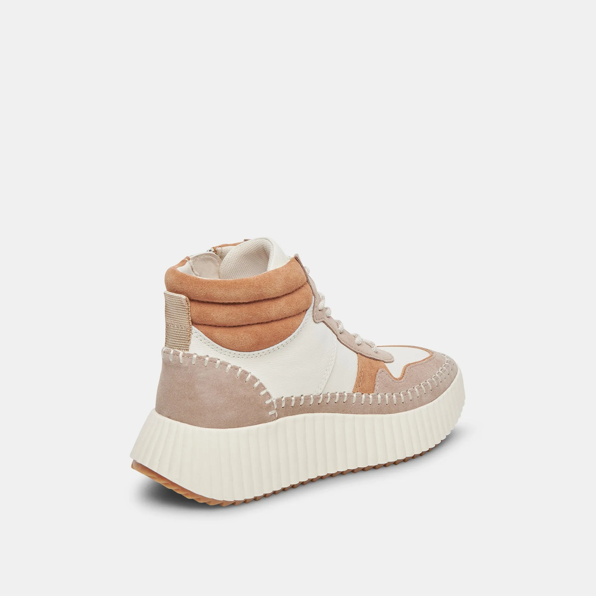DALEY SNEAKERS MULTICOLORE SUÈDE TAUPE