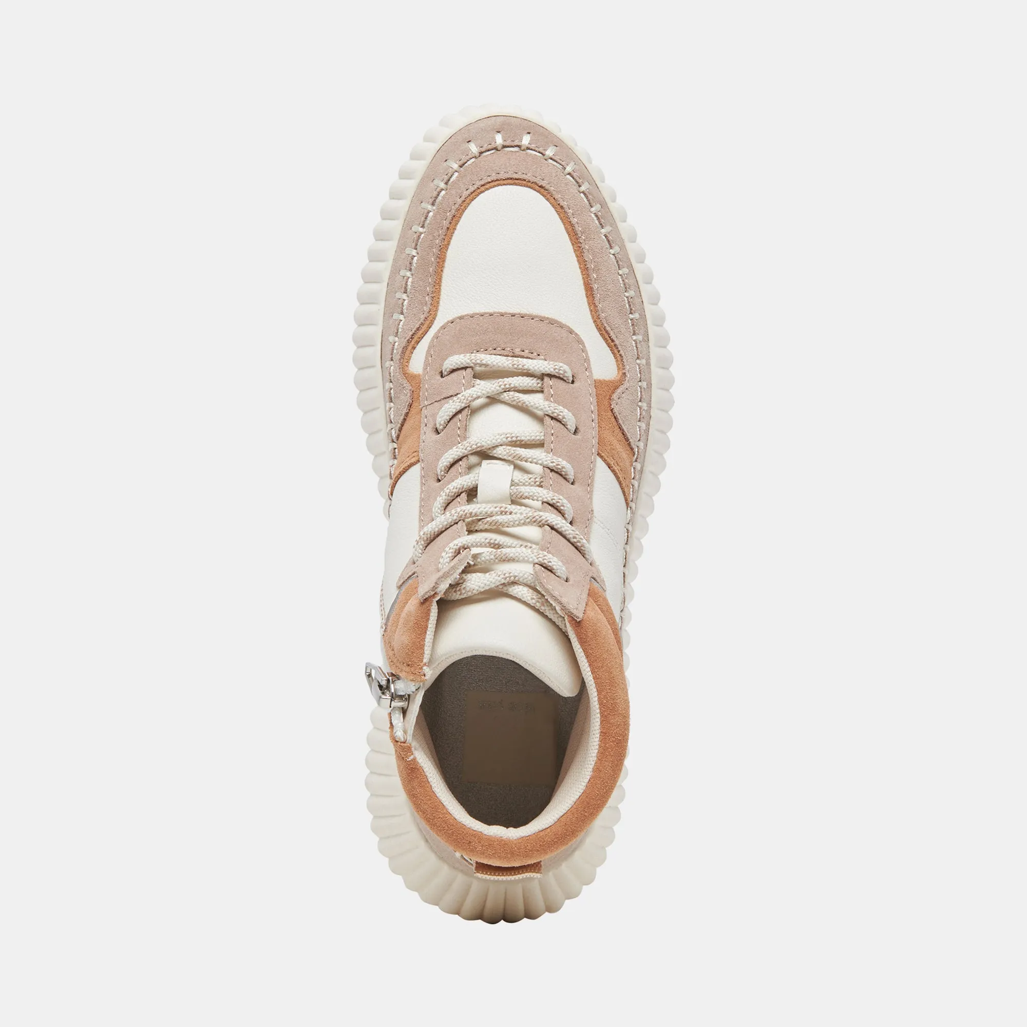 DALEY SNEAKERS MULTICOLORE SUÈDE TAUPE