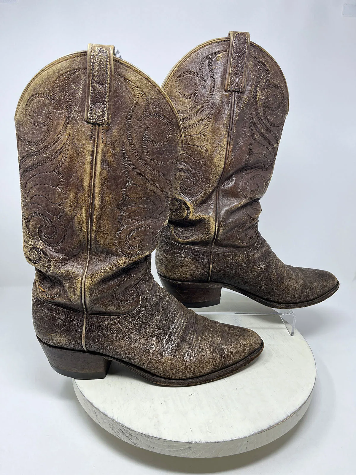 Bottes de cowboy marron Dan Post taille 10.5