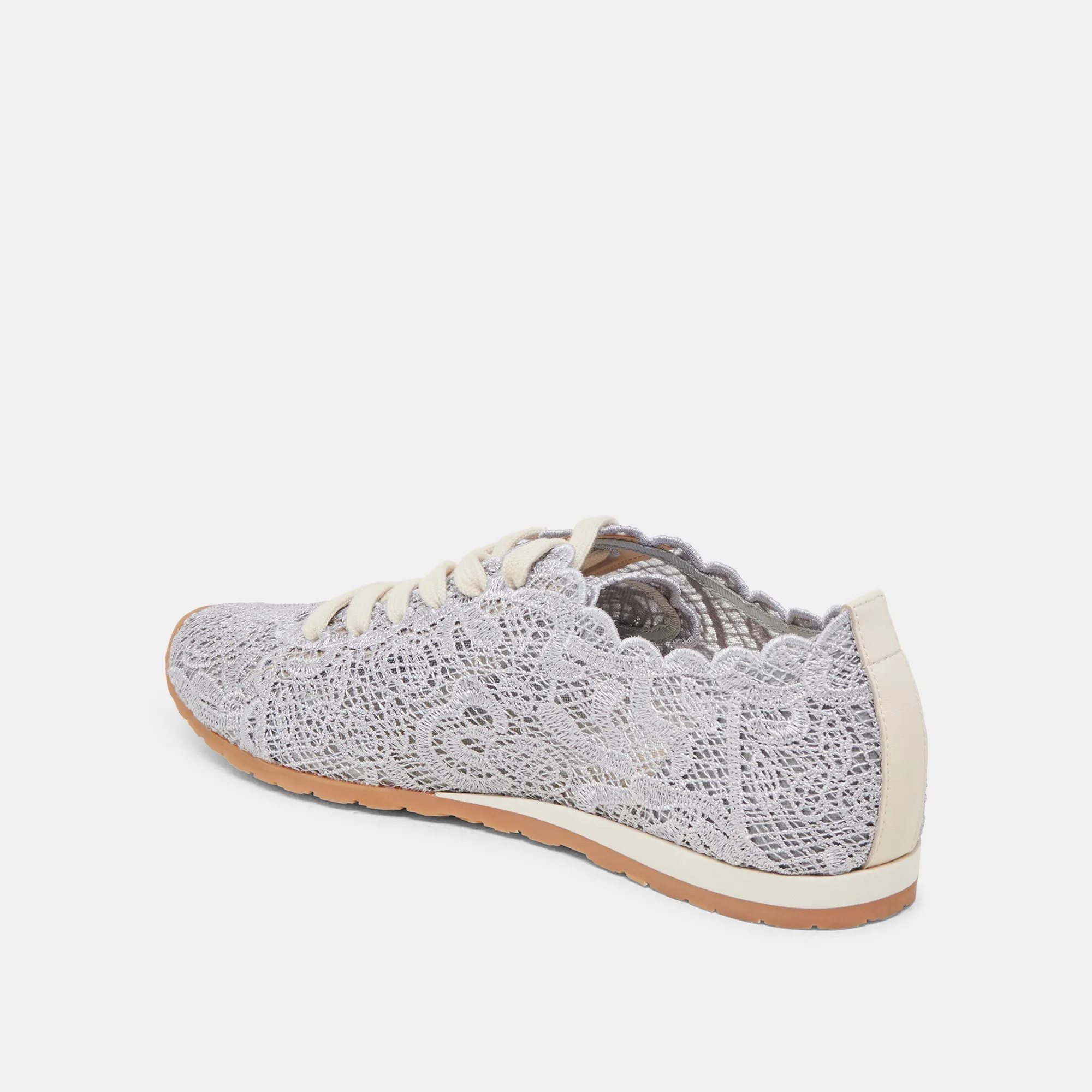 DAYANA SNEAKERS LACET BLEU POUSSIÉREUX
