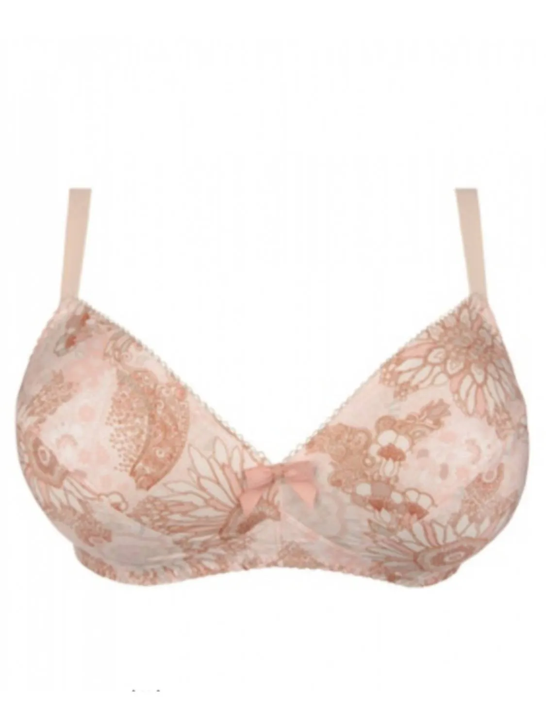 Soutien-gorge profond sans armatures en rose