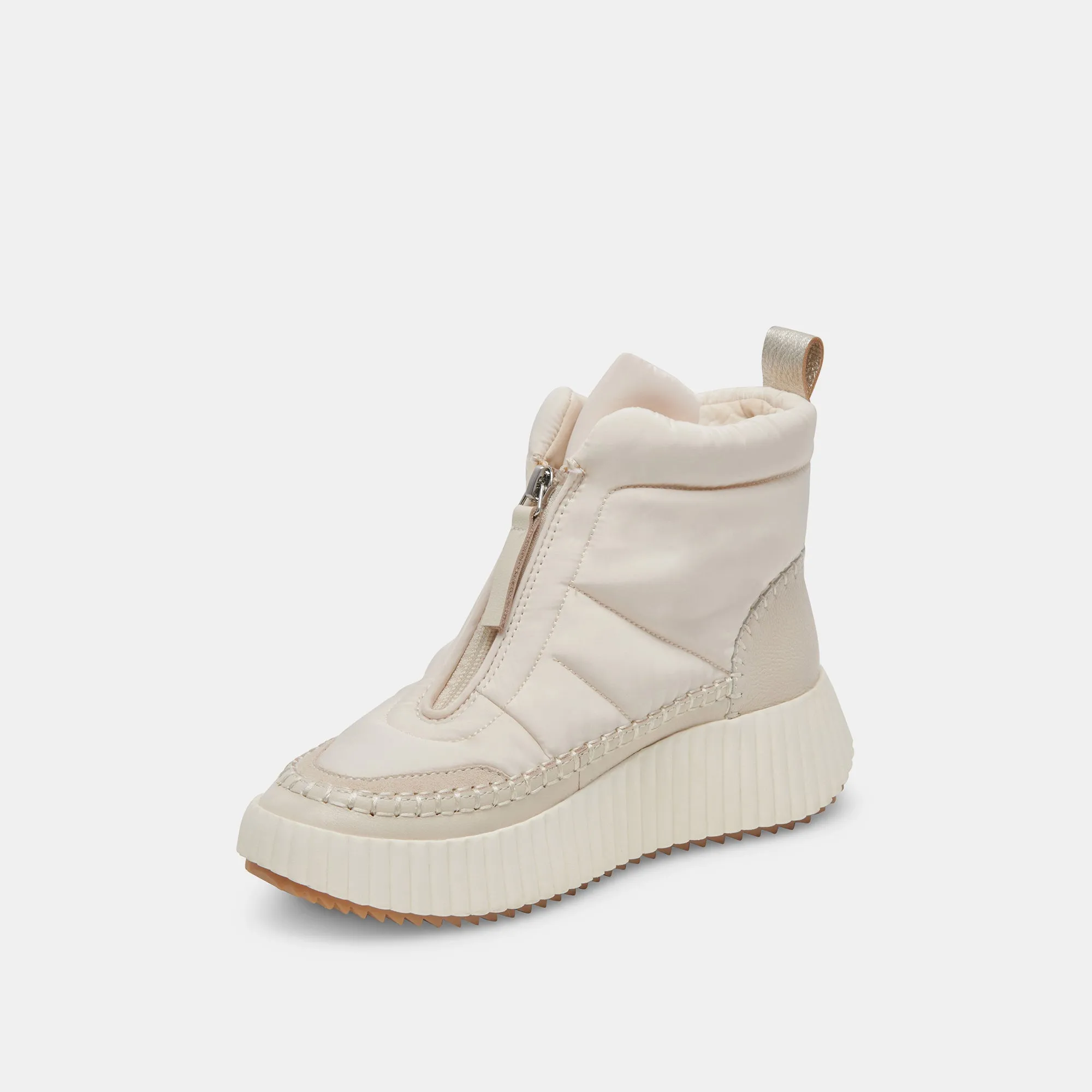 DEVLIN SNEAKERS IVOIRE NYLON