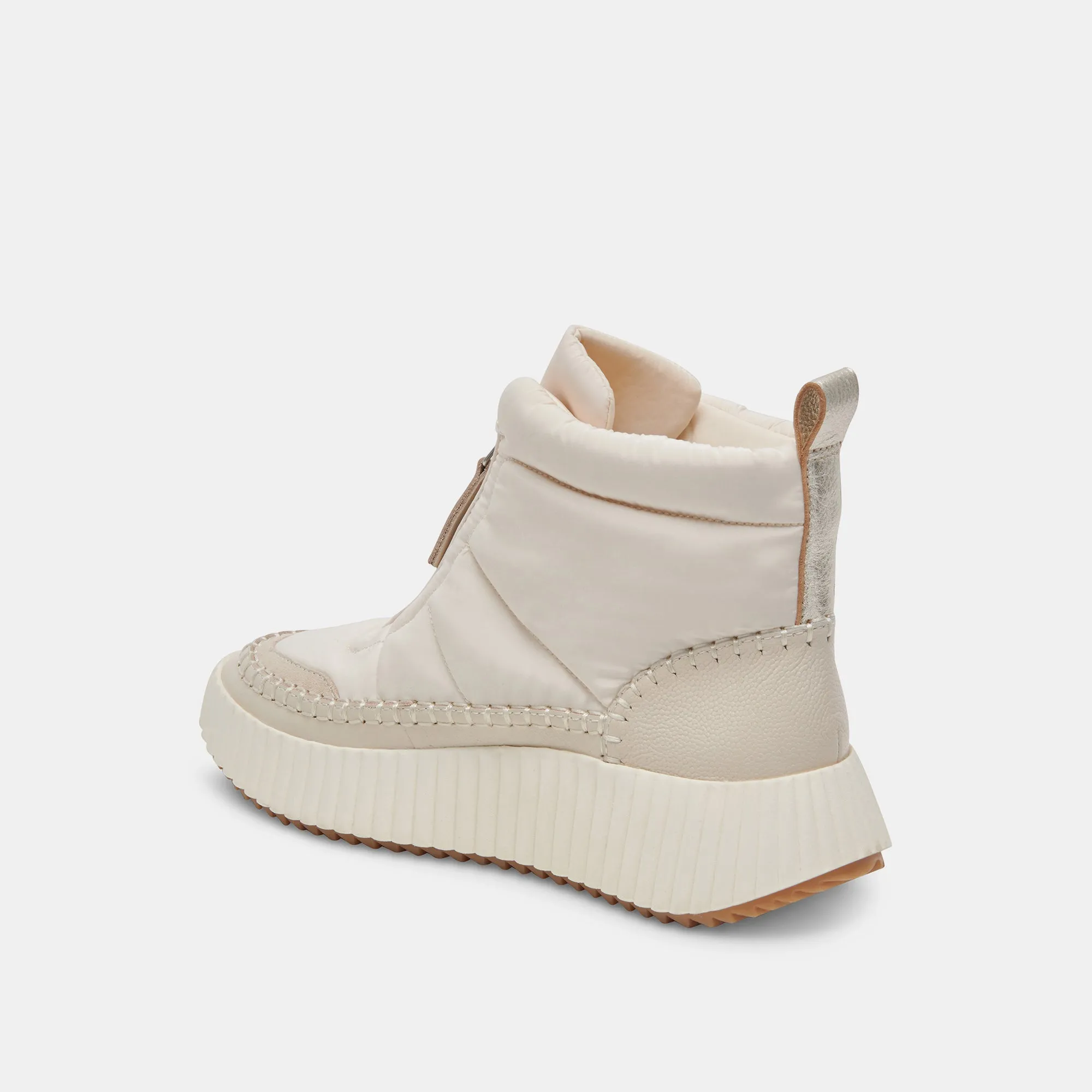 DEVLIN SNEAKERS IVOIRE NYLON