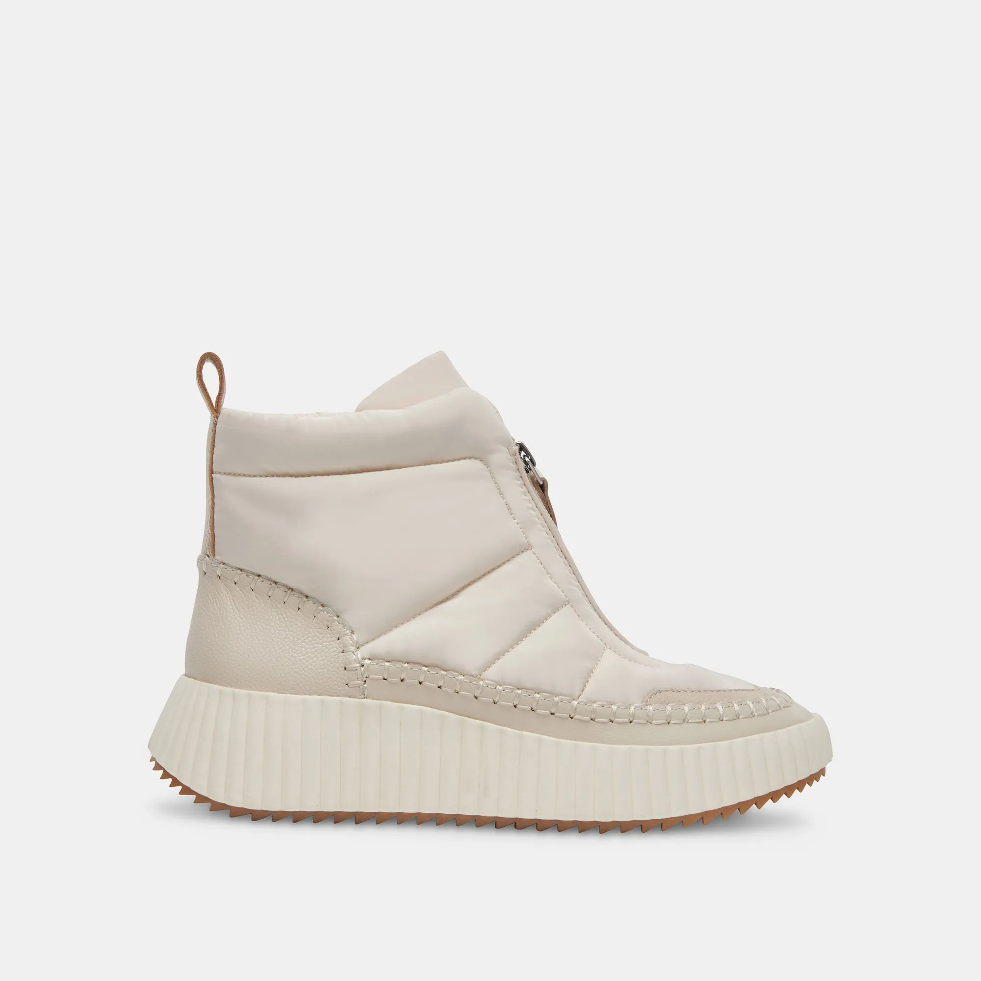 DEVLIN SNEAKERS IVOIRE NYLON