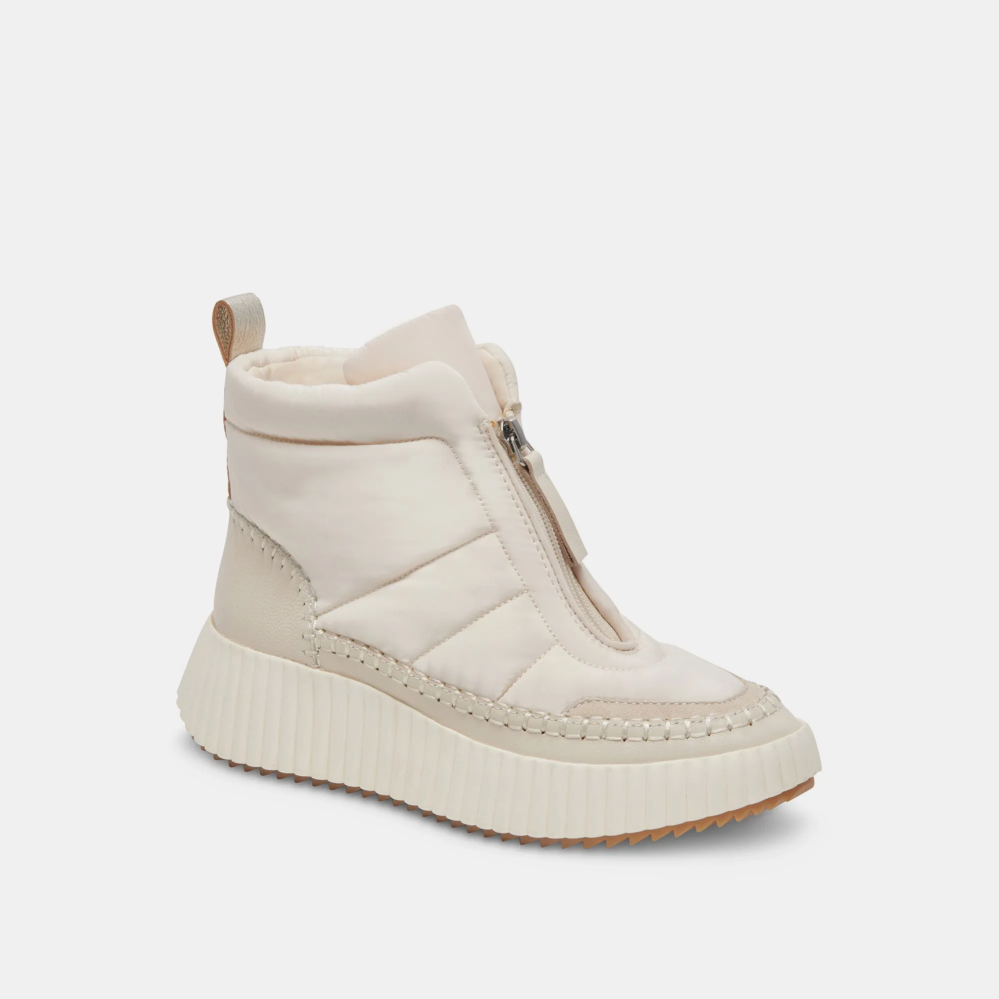 DEVLIN SNEAKERS IVOIRE NYLON