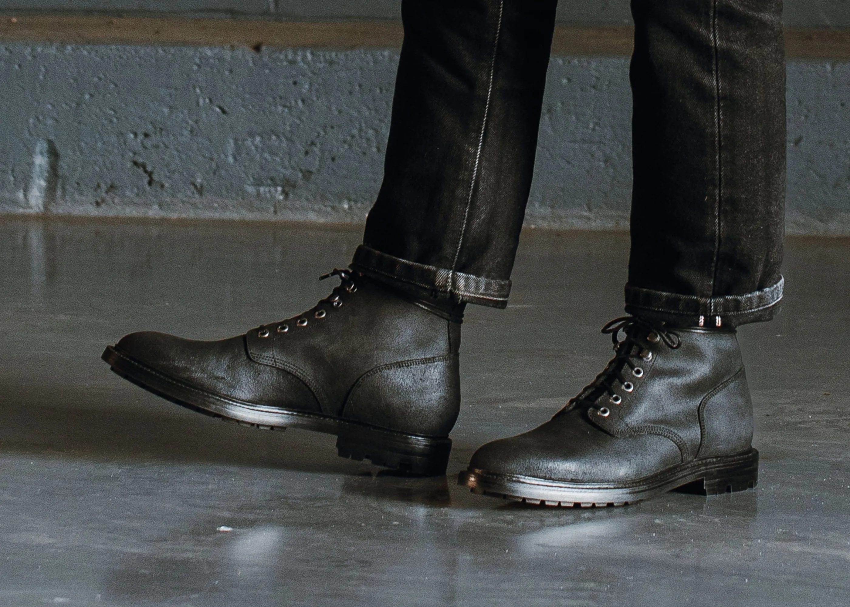 Bottes Diesel Noir Commander Ciré