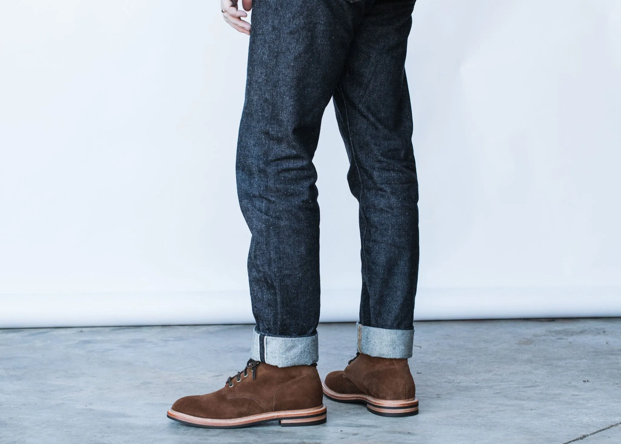 Bottes Diesel en daim bourbon