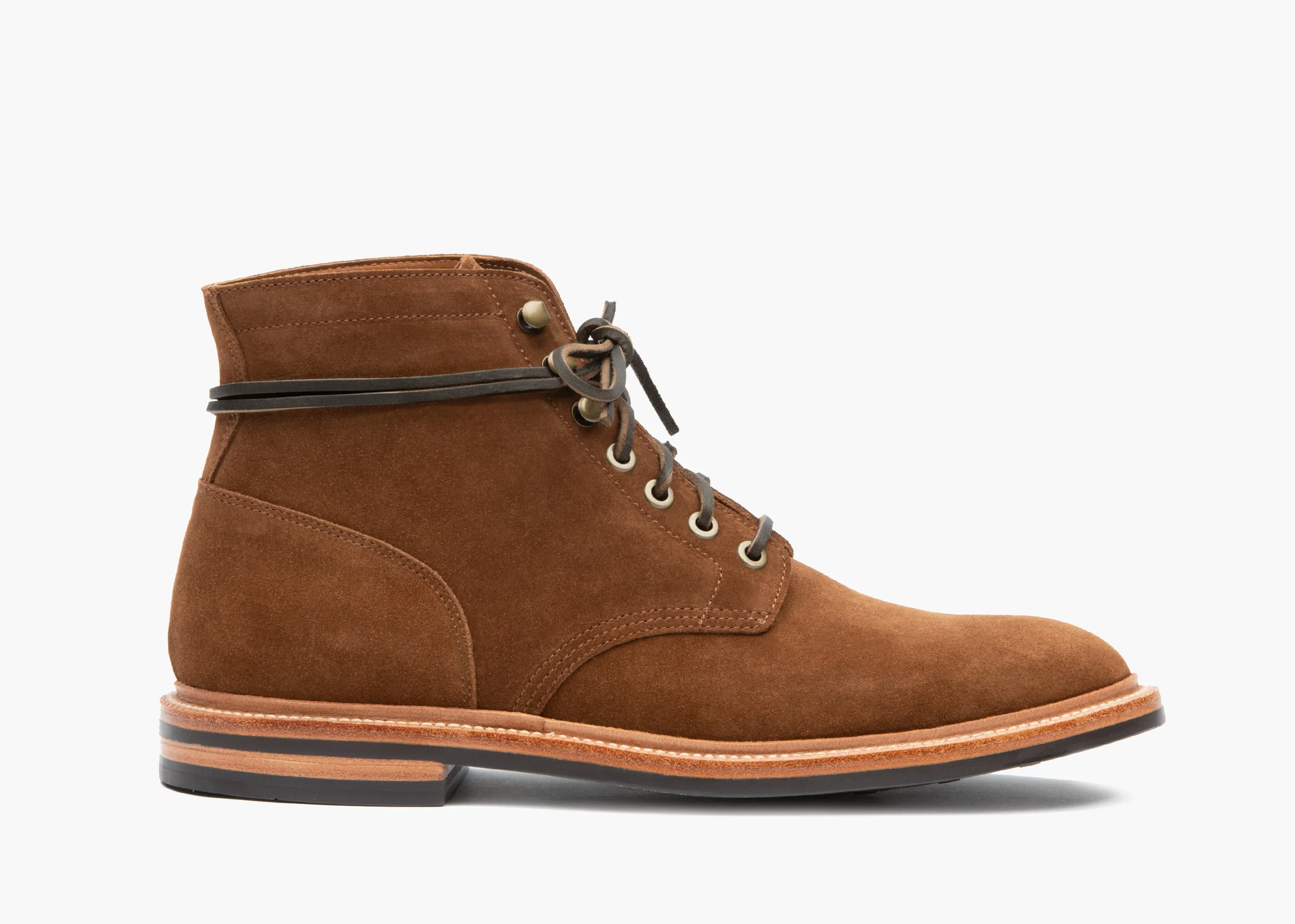 Bottes Diesel en daim bourbon