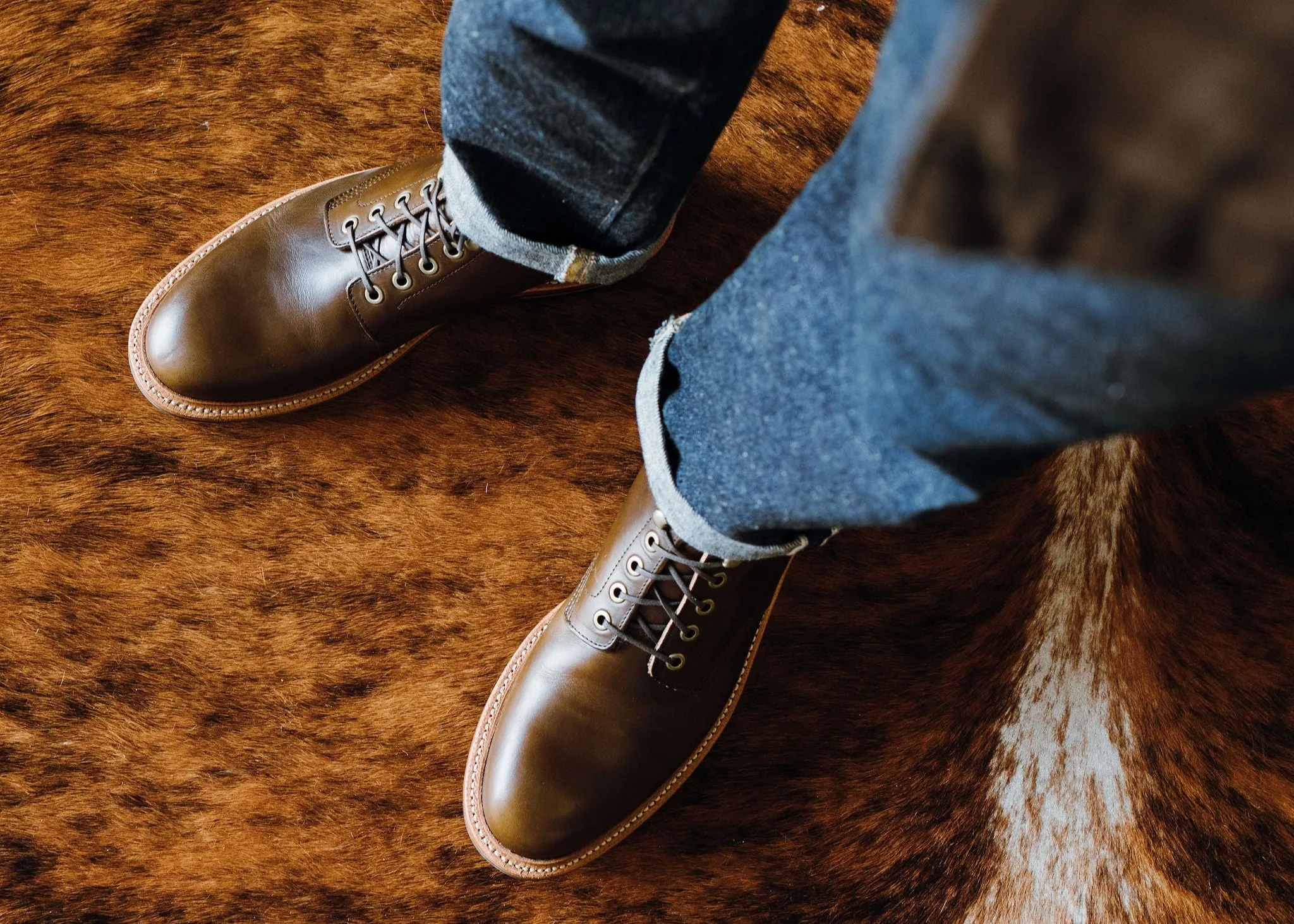 Bottes Diesel en Chromexcel vert olive foncé