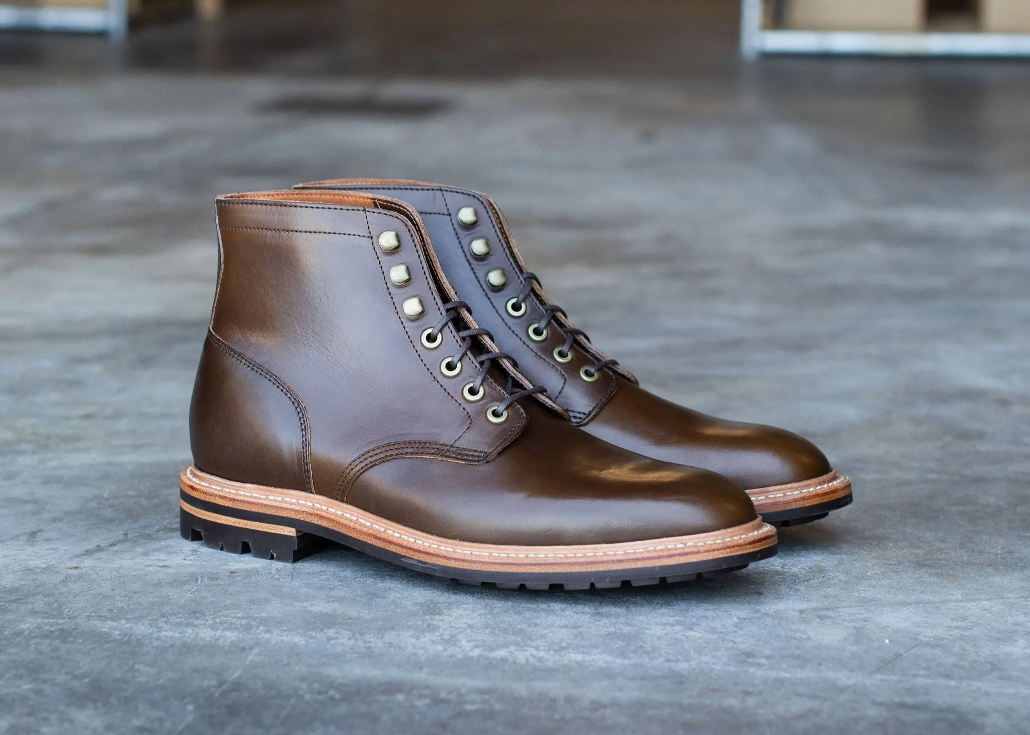 Bottes Diesel en Chromexcel vert olive foncé