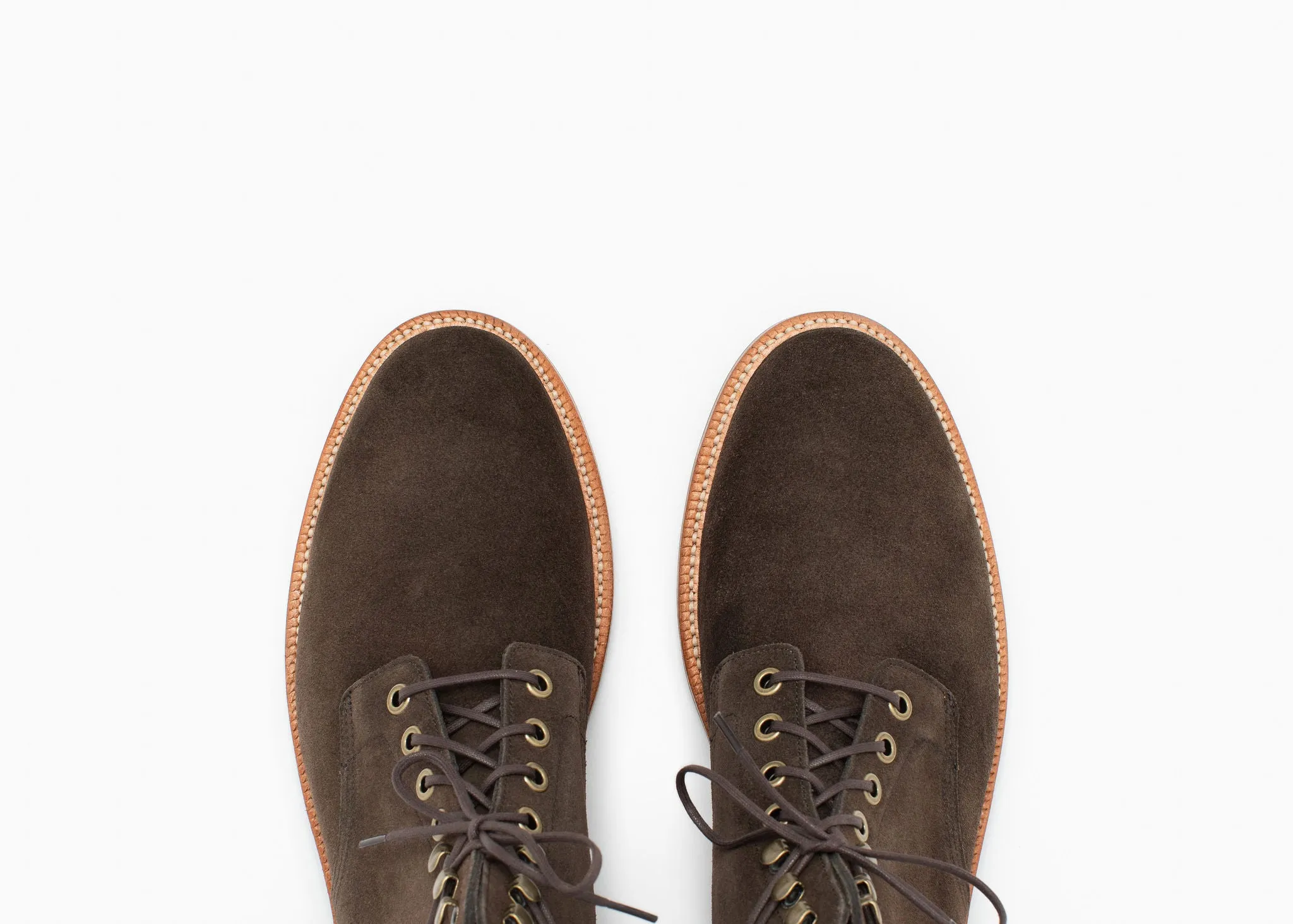Bottes Diesel en daim vert-de-gris