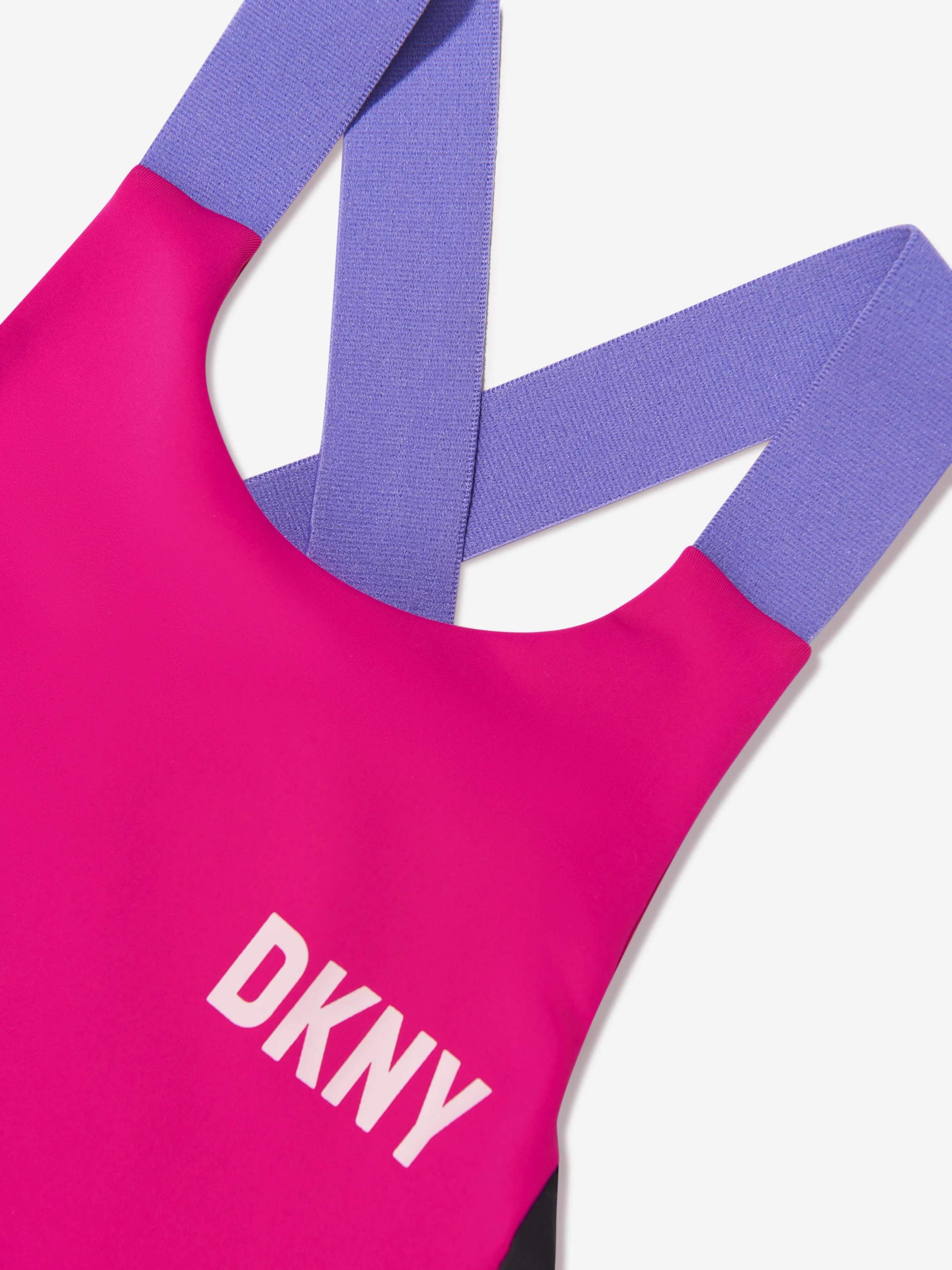 Haut de sport imprimé logo DKNY Girls