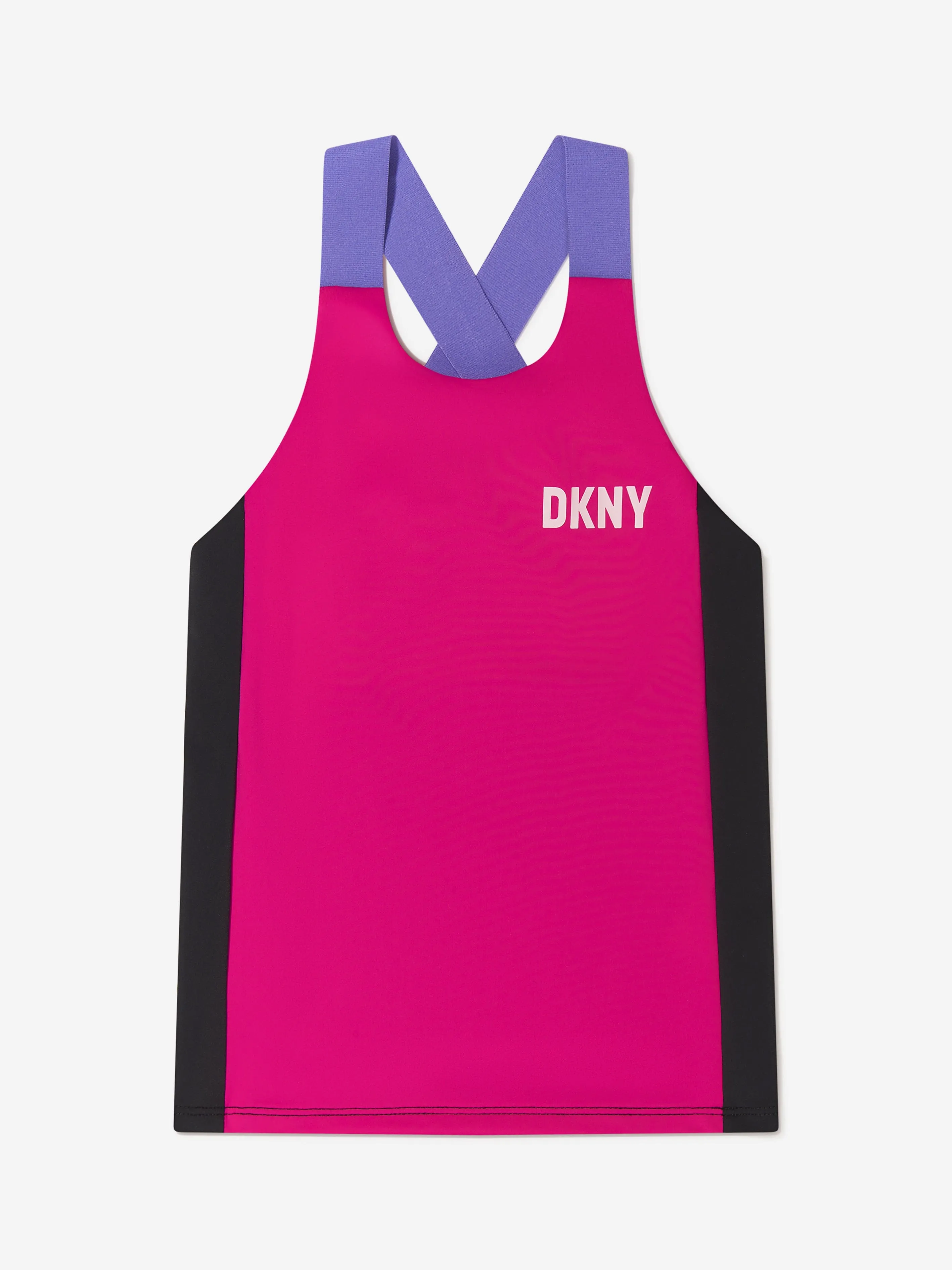 Haut de sport imprimé logo DKNY Girls