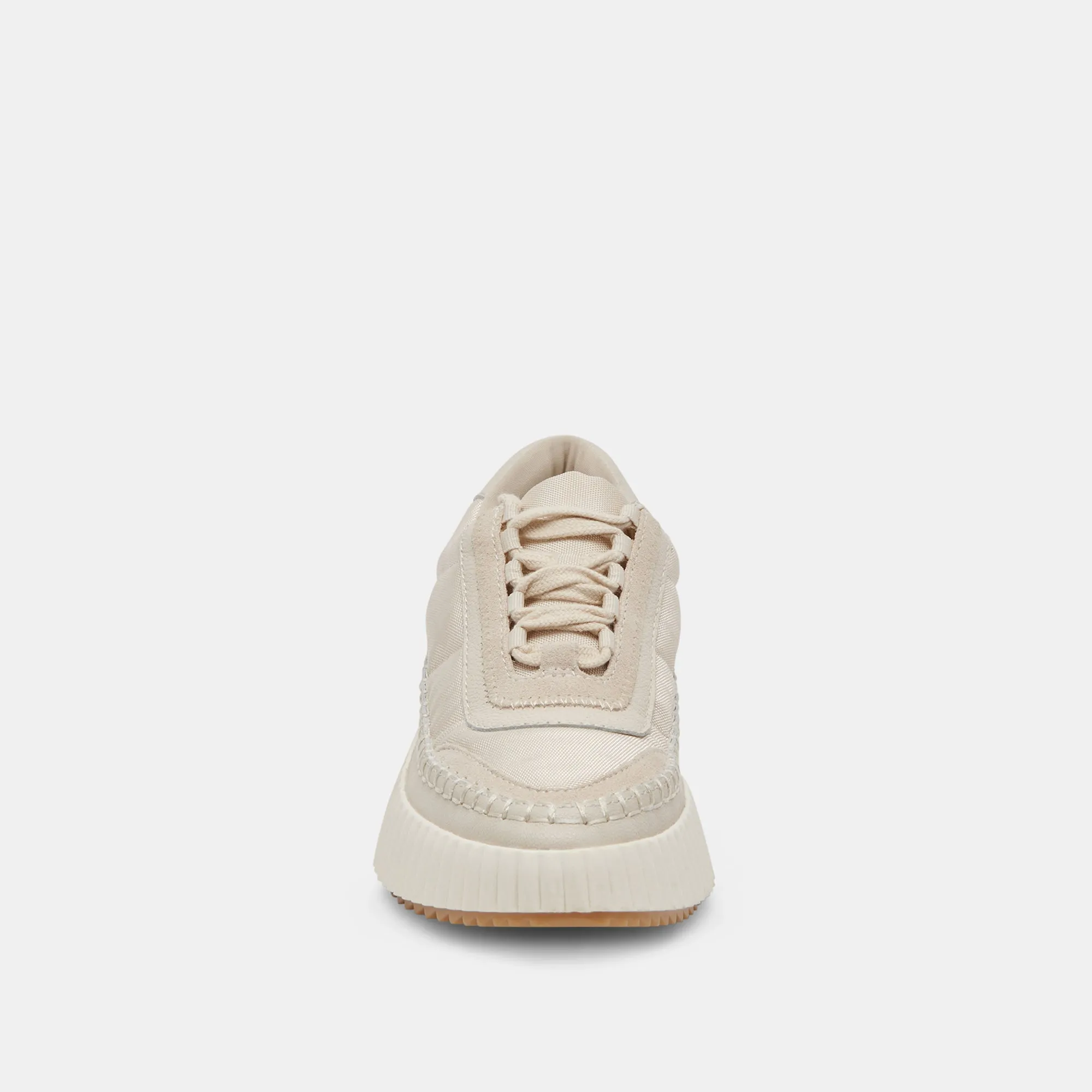 DOLEN SNEAKERS EN NYLON IVOIRE