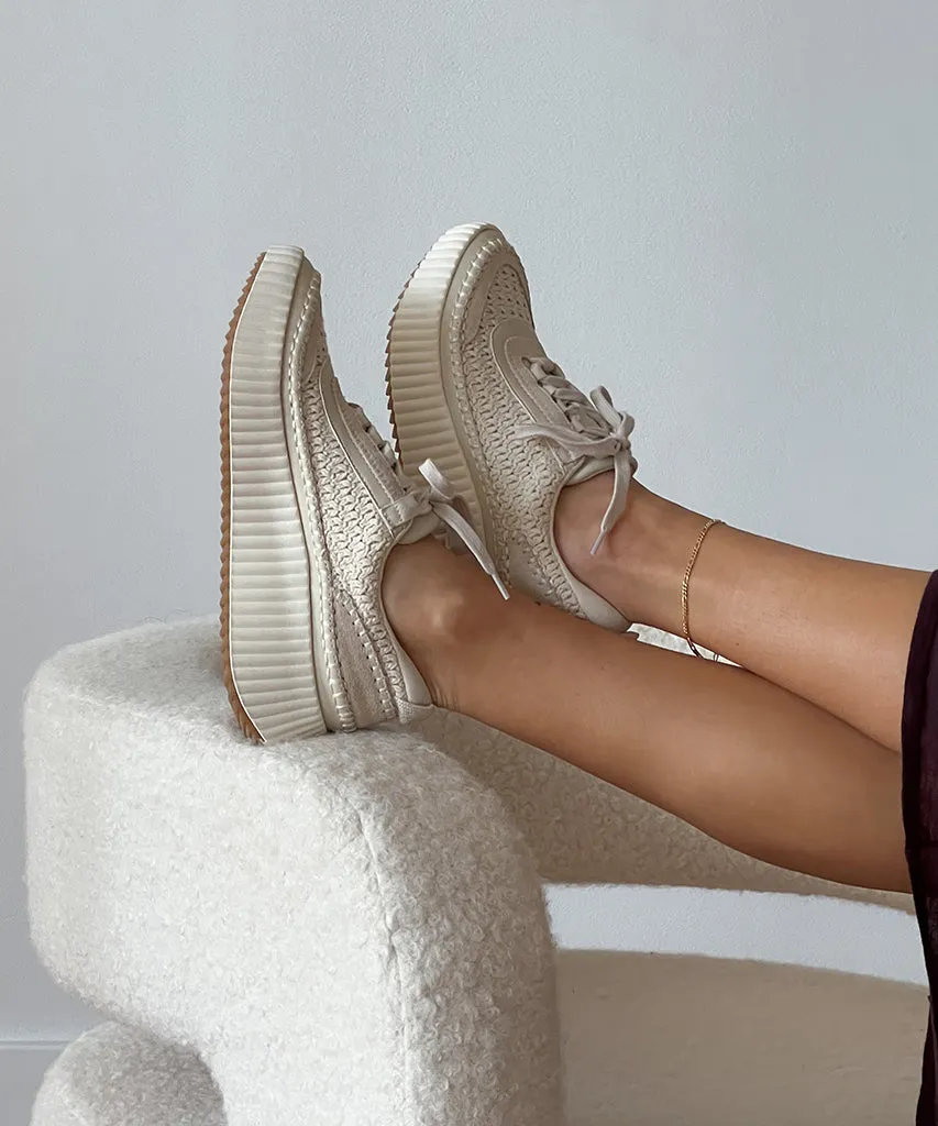 DOLEN SNEAKERS SANDSTONE TRICOT