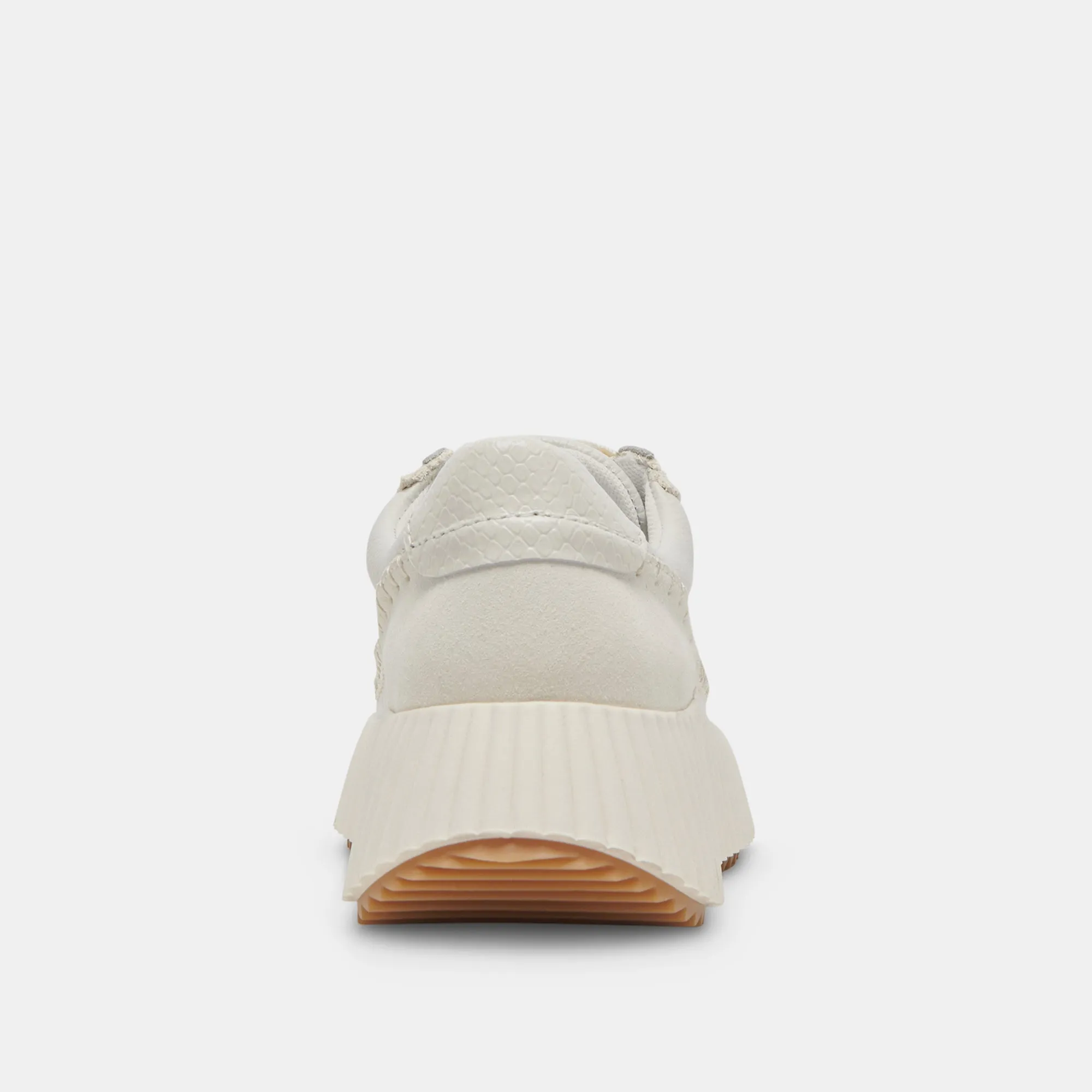 DOLEN SNEAKERS CUIR BLANC