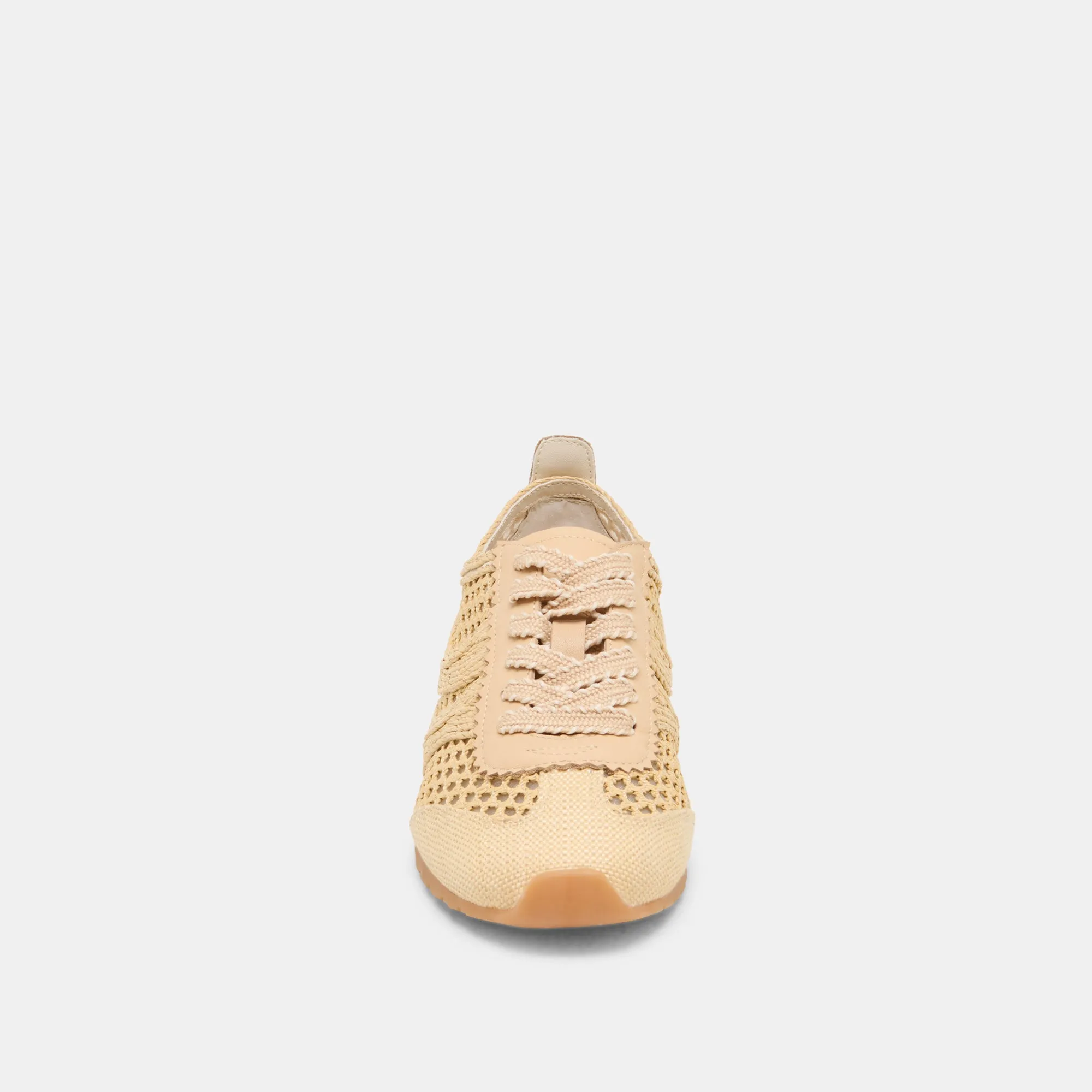 DREAM SNEAKERS LT NATURAL TISSÉ RAFFIA