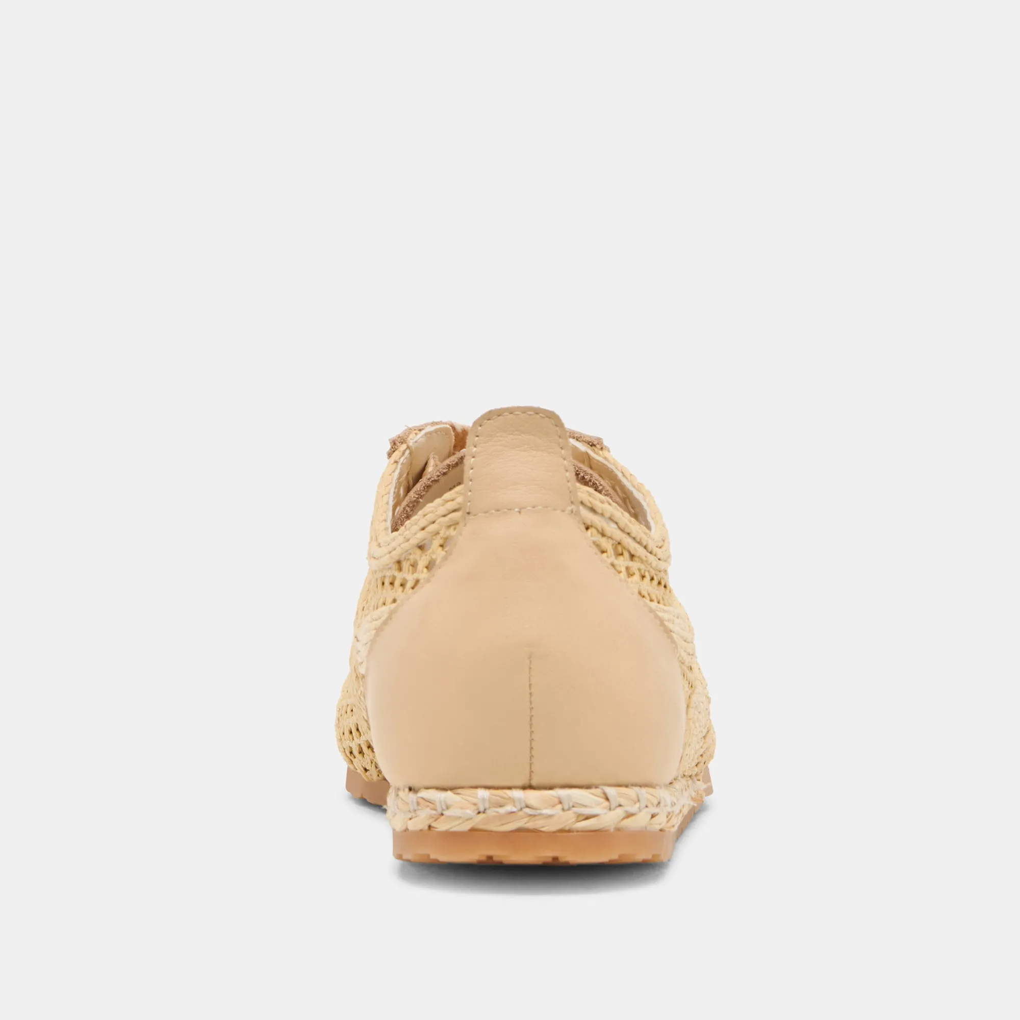 DREAM SNEAKERS LT NATURAL TISSÉ RAFFIA