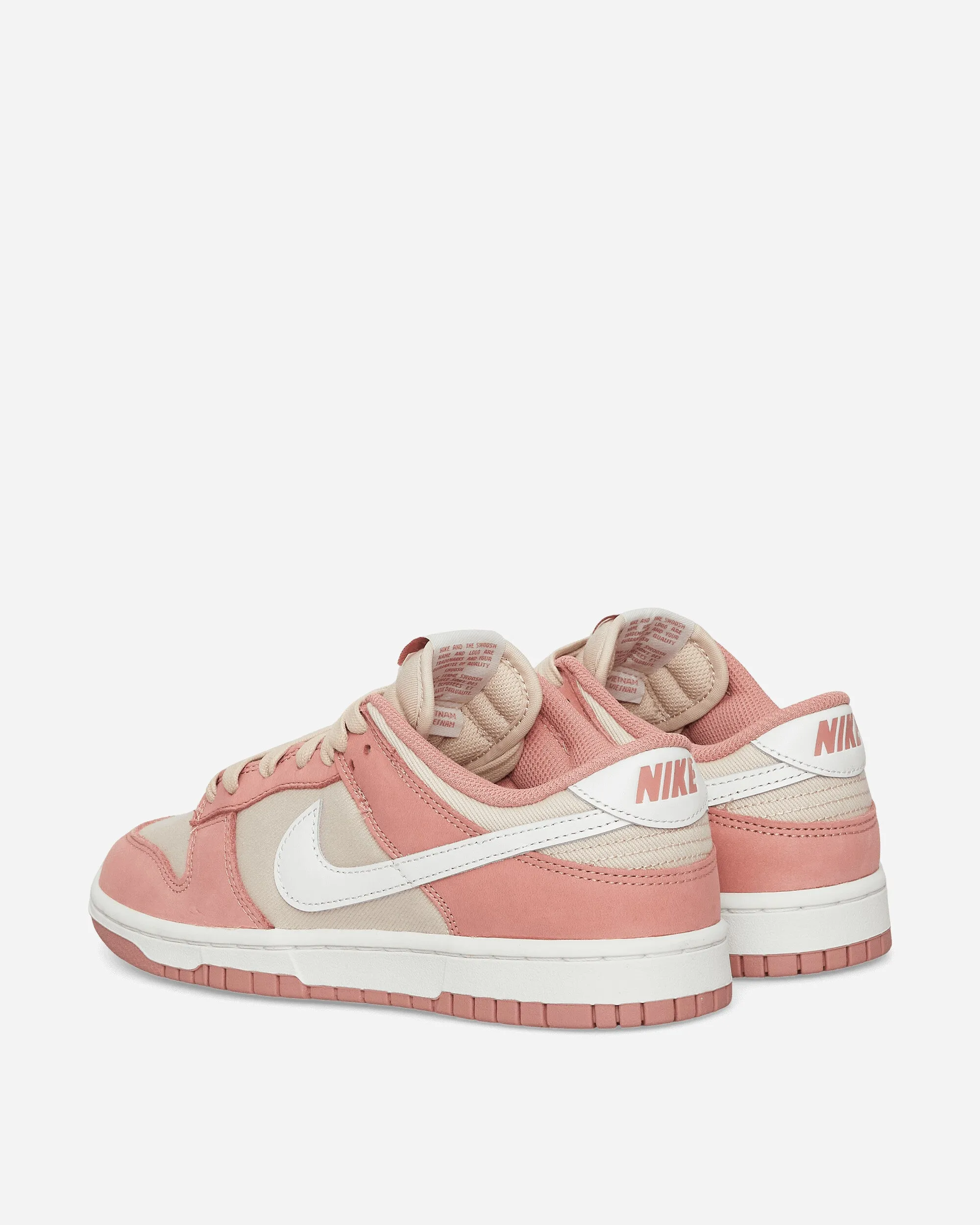 Baskets Dunk Low Retro PRM Rouge Poussière d'Étoiles / Blanc Summit