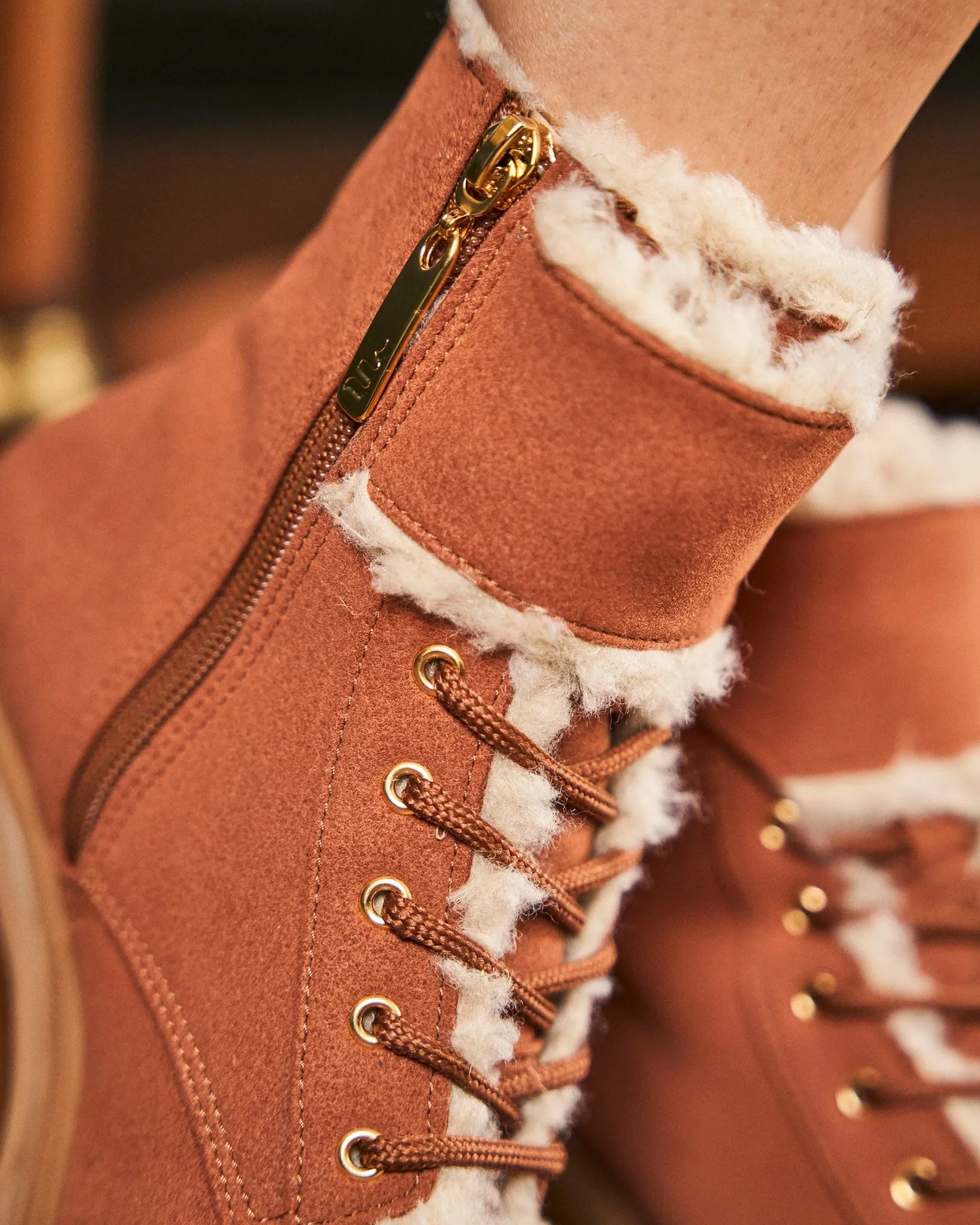 Bottes en simili-cuir vegan recyclé Durham | Expresso