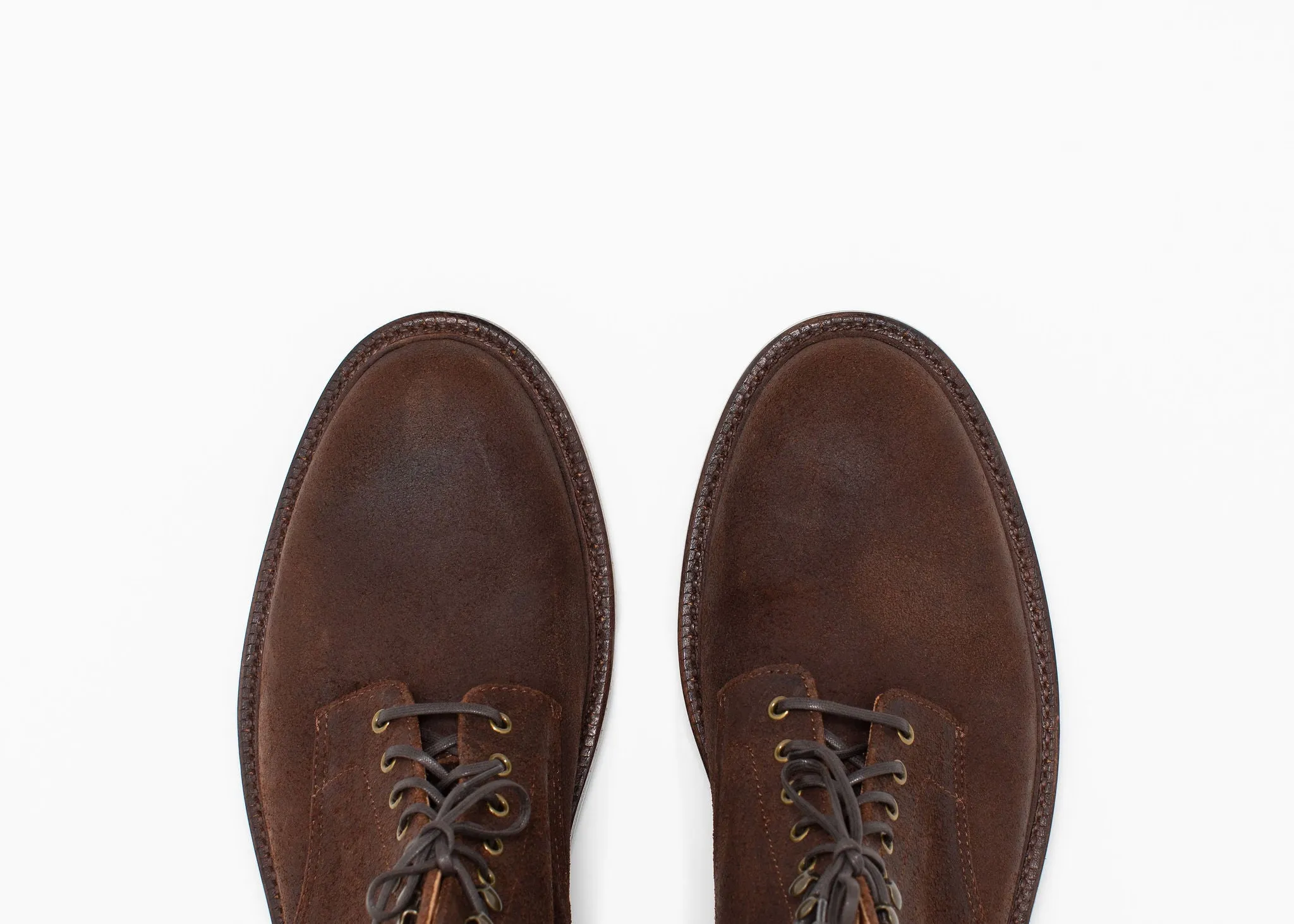Edward Boot en chêne foncé finition roughout