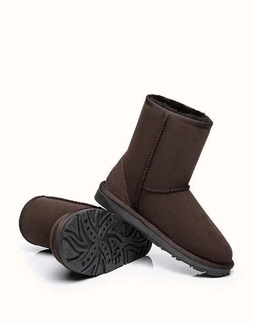 EVERAU® Bottes Classiques Courtes UGG