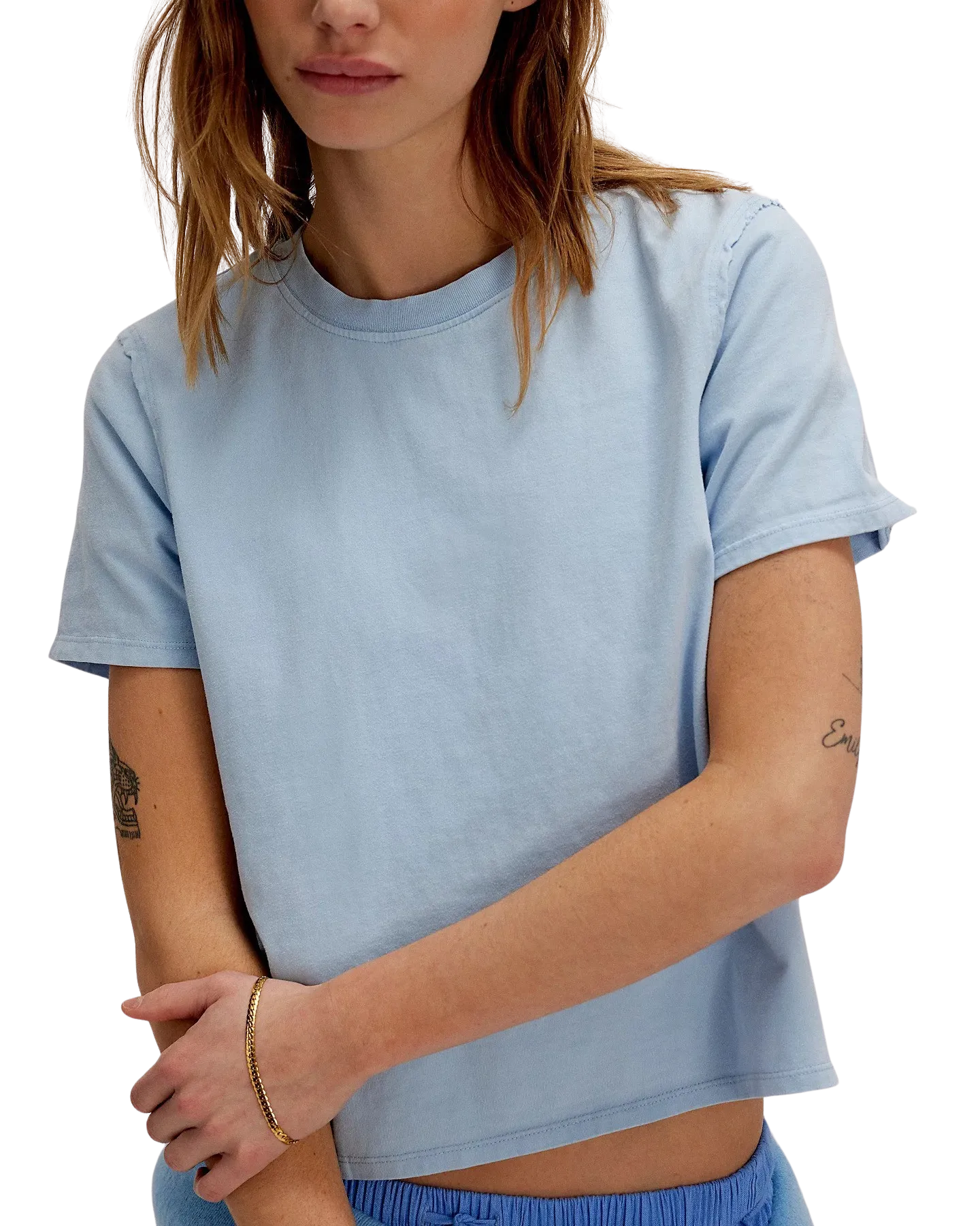 T-Shirt Classique en Eau Glacée