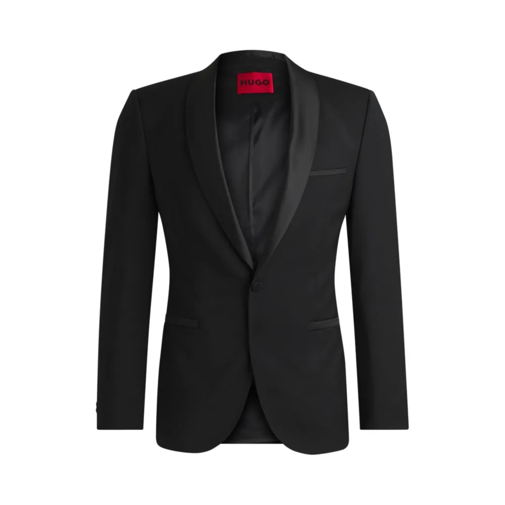 Veste de smoking extra-slim en laine