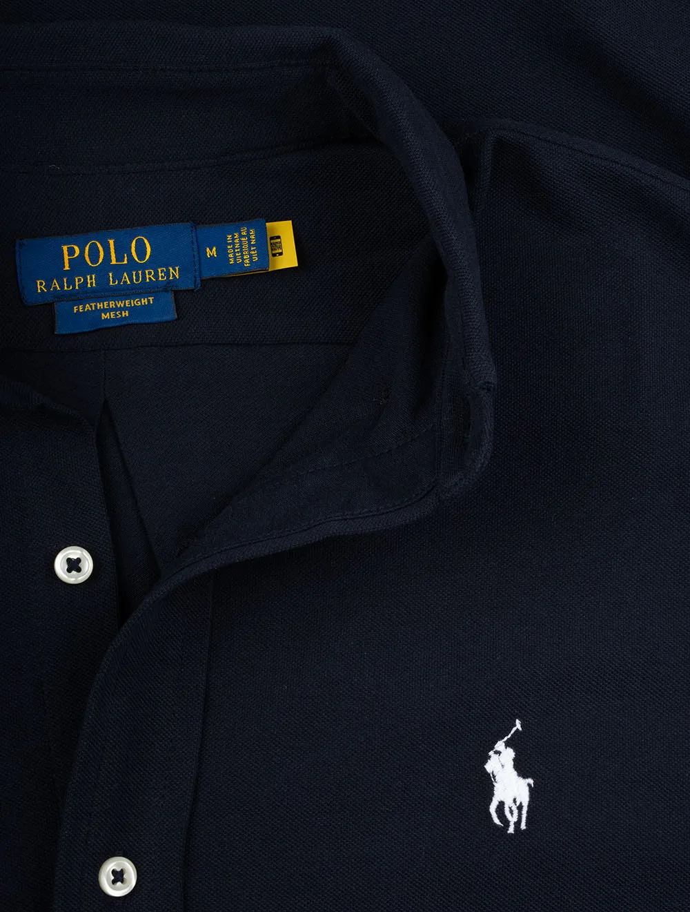 Chemise en maille à manches longues légère - Marine
