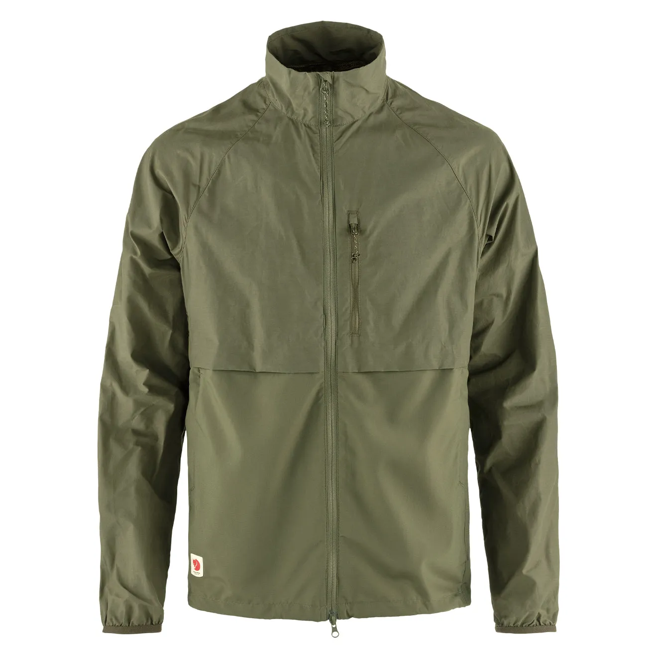 Veste coupe-vent hybride HC Fjallraven en vert