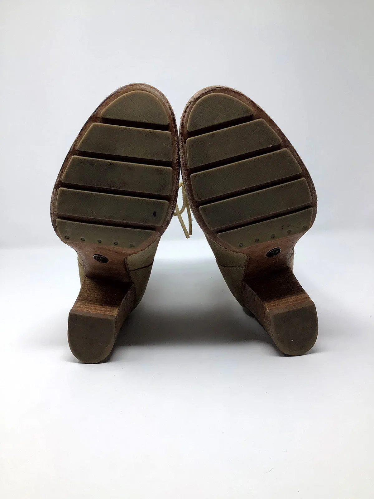 Bottes chelsea en daim marron clair Frye taille 8.5